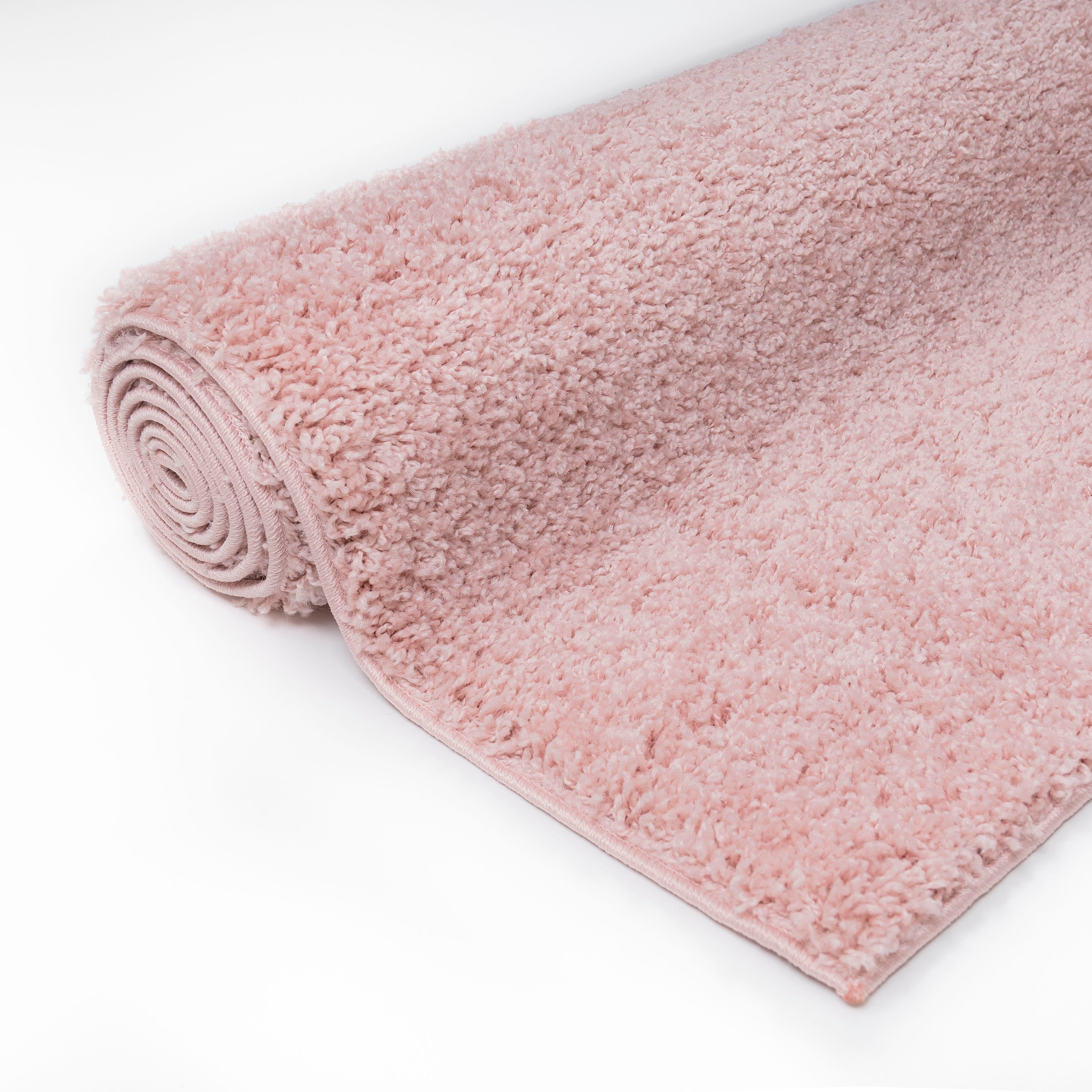 Home affaire Hochflor-Teppich »Viva«, rechteckig, 45 mm Höhe, Uni Farben, einfarbig, besonders weich und kuschelig