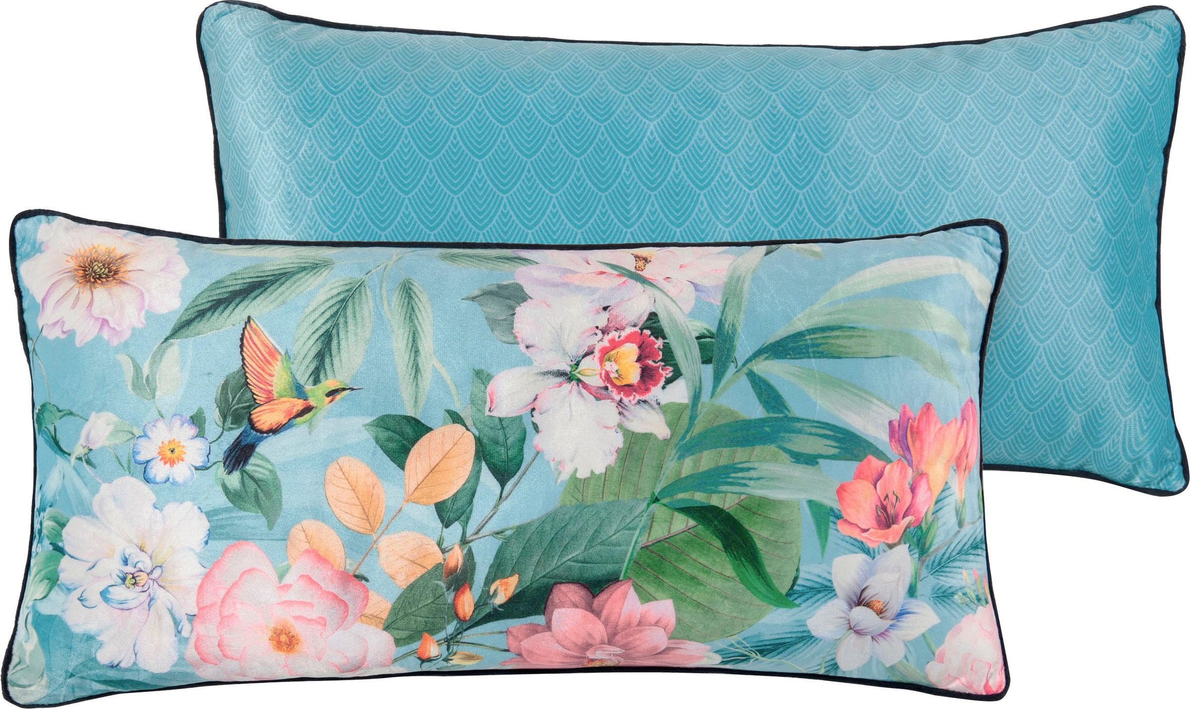 Image of Descanso Dekokissen »Fungi«, (1 St., 1 30x60 cm Dekokissen - Mit biese), mit Biese bei Ackermann Versand Schweiz