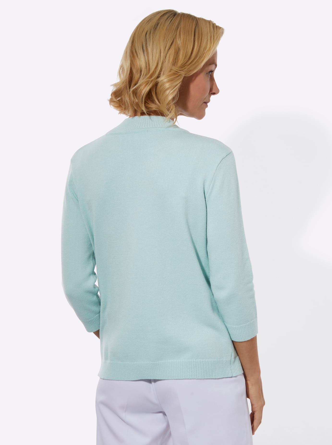 Classic Pull à col montant »Stehkragen-Pullover«