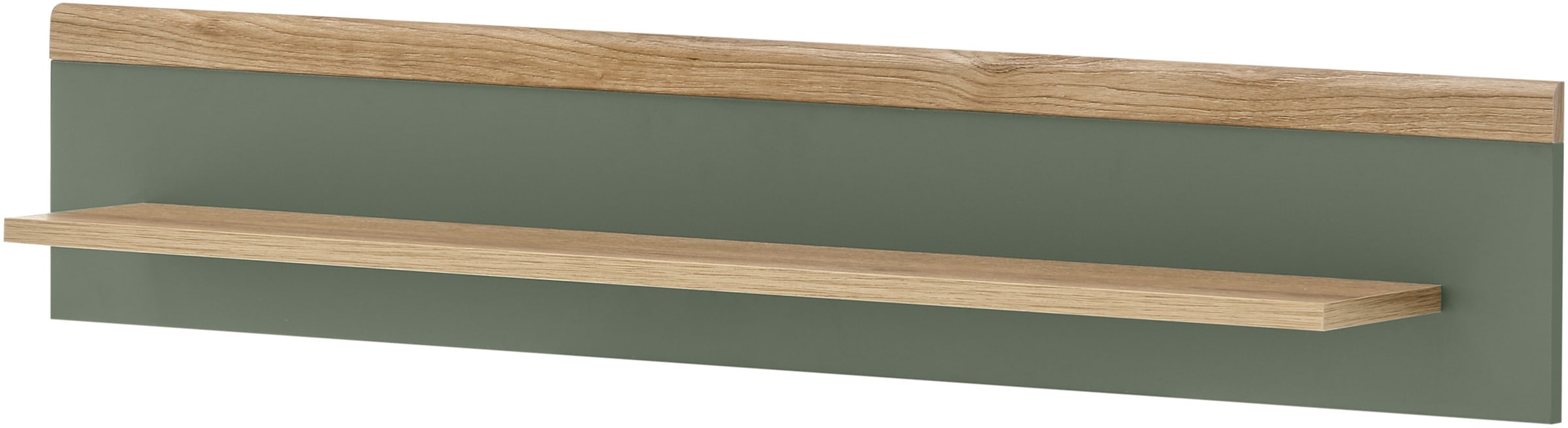 INOSIGN Wohnwand »MAVAS«, (Set, 4 St.), in moderner Trendfarbe, Griffe aus Metall (Schwarz), Breite 337 cm