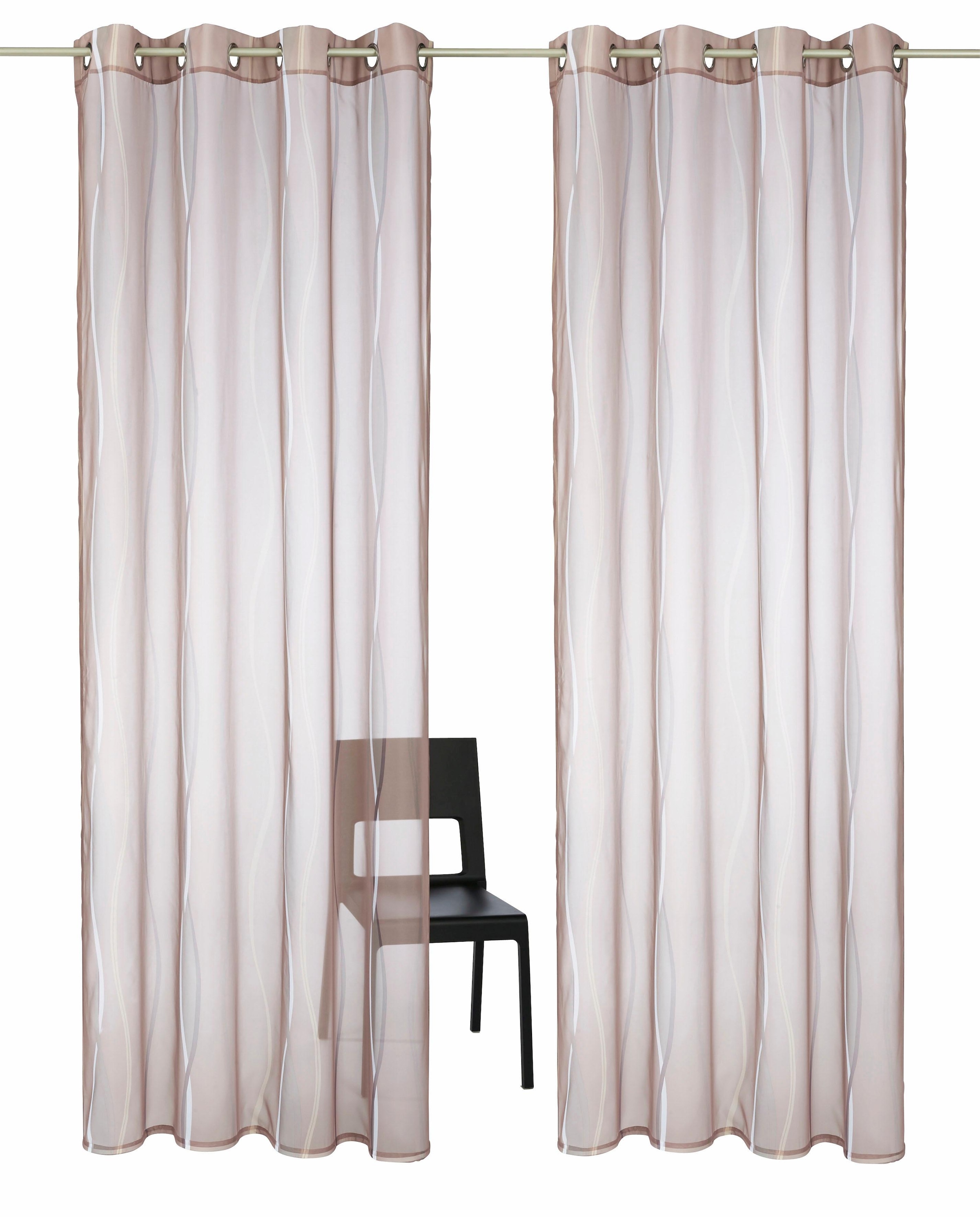 transparent, »Dimona«, kaufen my (2 günstig Voile, 2er-Set, Gardine Polyester home St.),