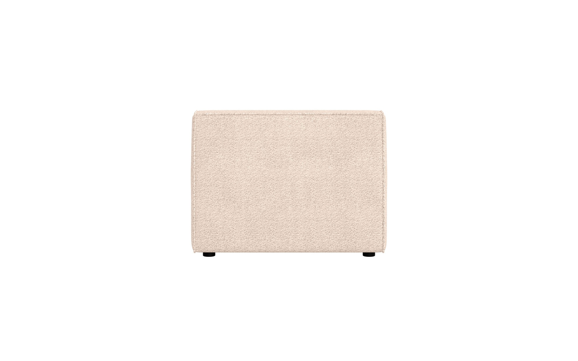 INOSIGN Sessel »Bequemer Sessel Cavan, Masse B/T/H: 90/90/72 cm«, ohne Armlehne, mit Wellenunterfederung, auch in Bouclé