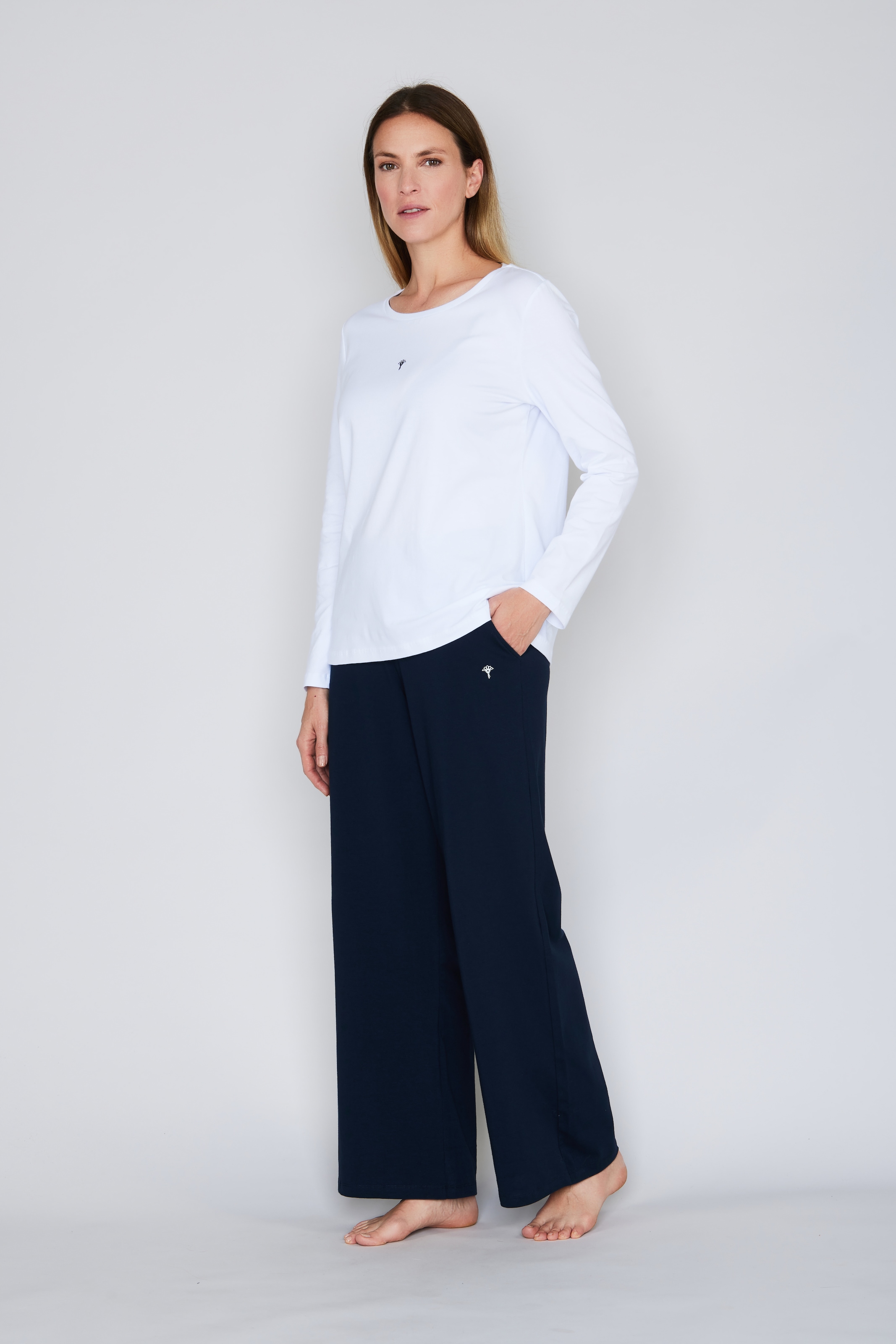 JOOP! Pantalon homewear »Cosy«  mit elegantem High-Waist-Design