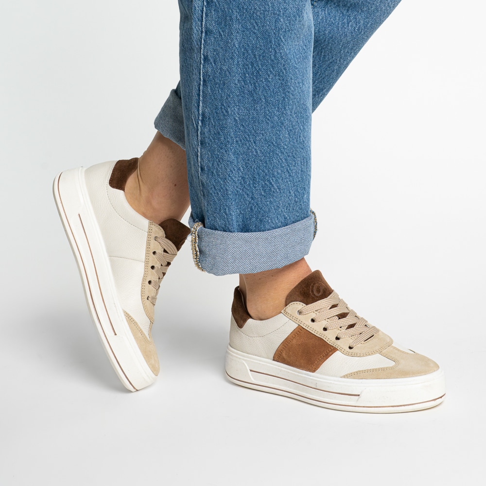 Ara Baskets à plateforme »CANBERRA 3.0«  chaussure de loisirs, chaussure basse, chaussure à lacets, largeur confort H (= très large)