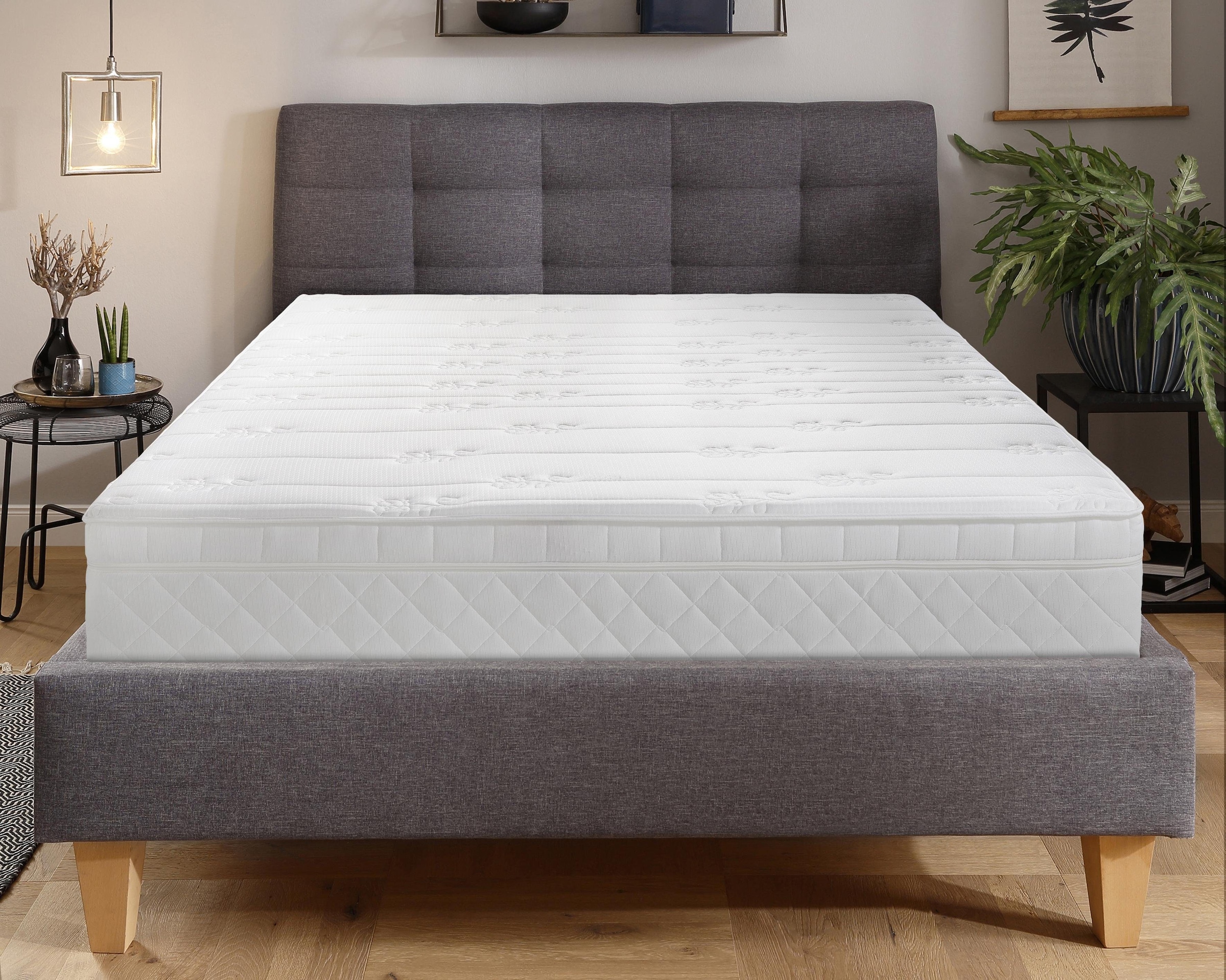 Malie Boxspringmatratze »Betti Matratze 90x200 cm, 140x200 cm & weitere Grössen«, 25 cm hoch, 448 Federn, (1 St.), Matratze H2, H3