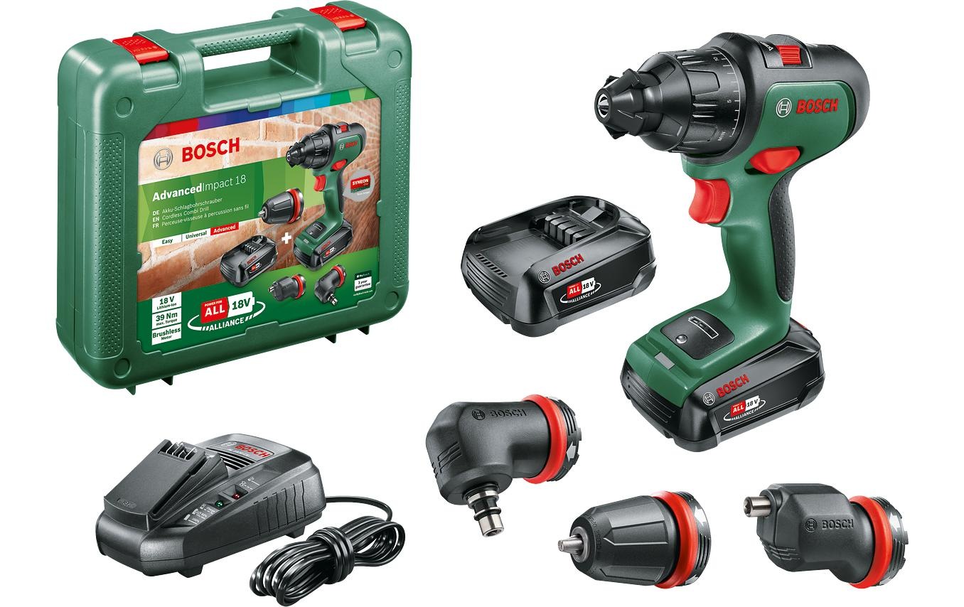 Image of BOSCH Akku-Schlagschrauber »AdvancedImpact 18 Kit« bei Ackermann Versand Schweiz