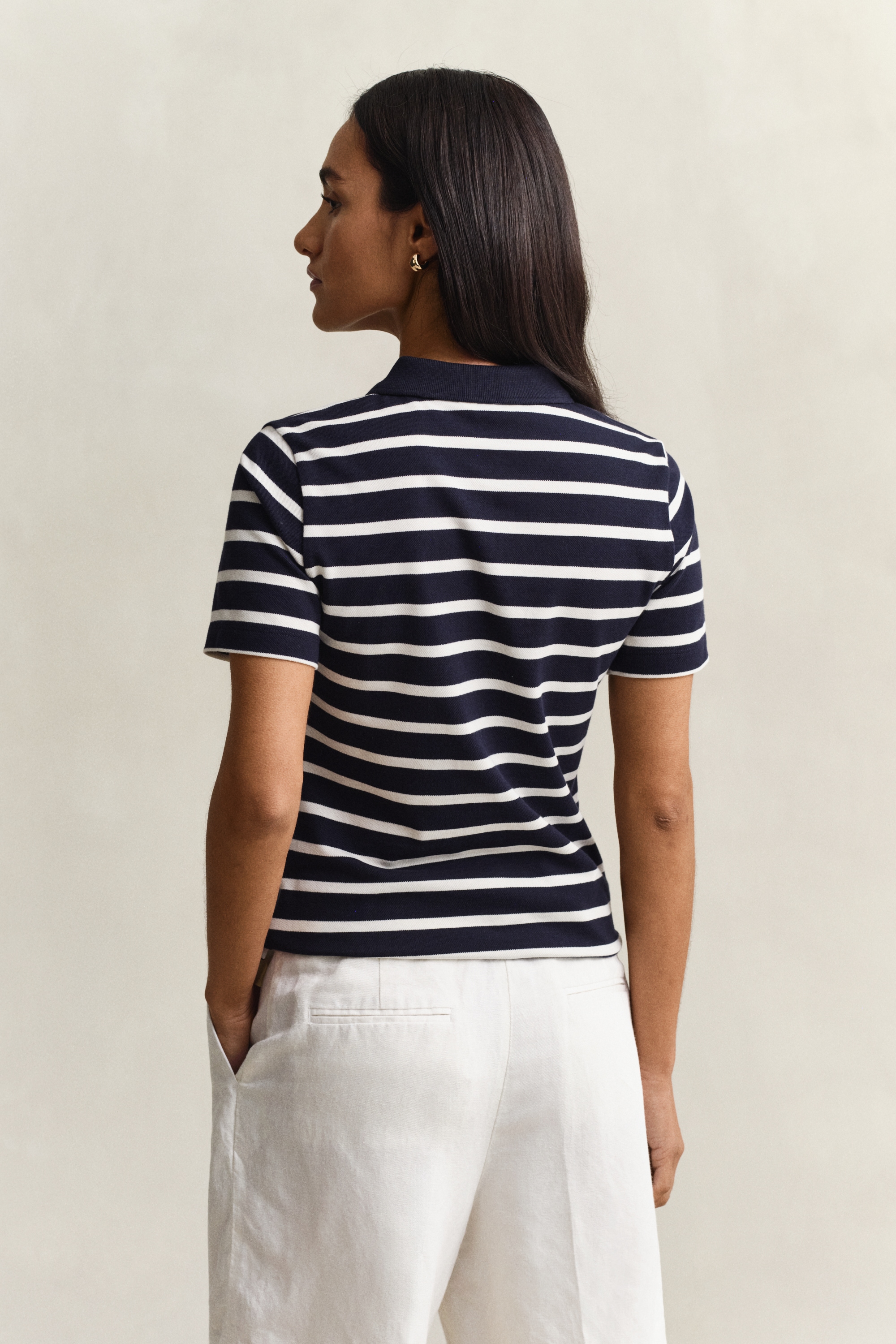 Gant Poloshirt »SLIM STRIPED« Slim fit mit Polokragen