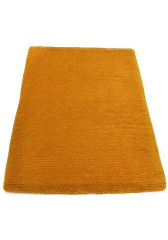 morgenland Wollteppich »Nepal Teppich handgeknüpft orange«, rechteckig, 20 mm Höhe,... kaufen