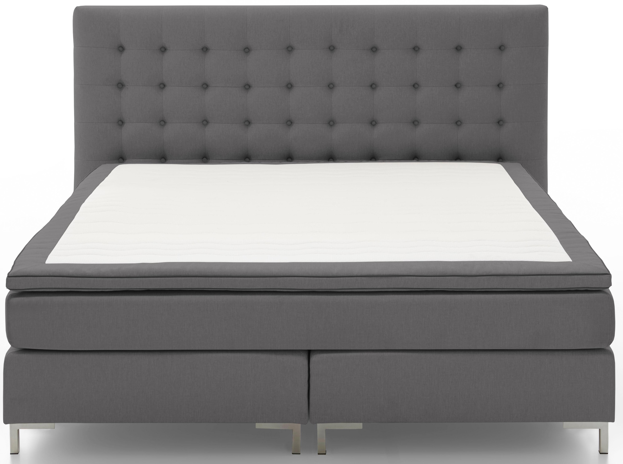 ATLANTIC home collection Lit boxspring »Anni« avec matelas à ressorts Bonnell et surmatelas