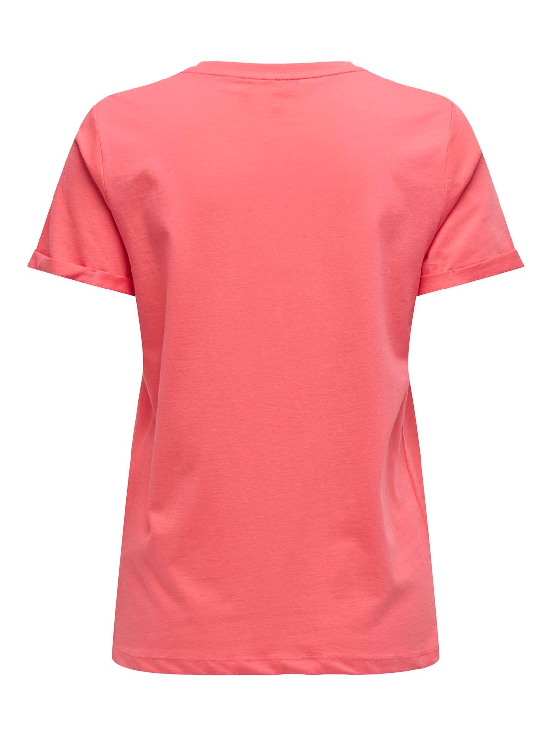 ONLY Kurzarmshirt »ONLKITA S/S LOGO TOP NOOS«