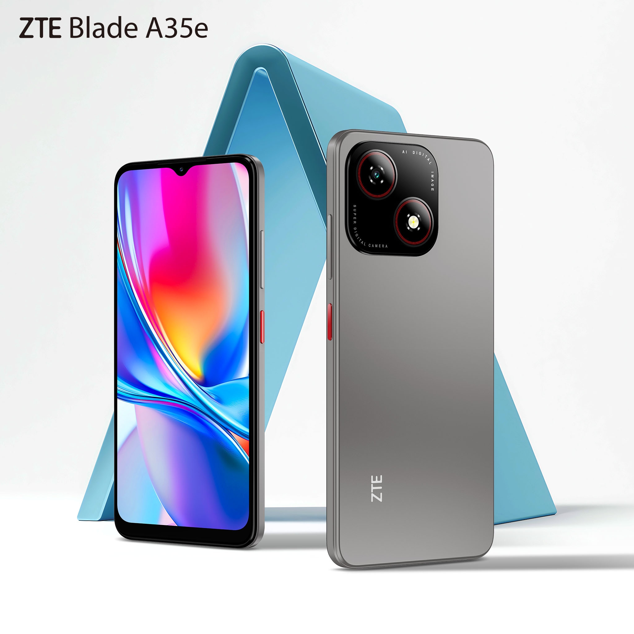 ZTE Smartphone »Blade A35e« Silvery Gray