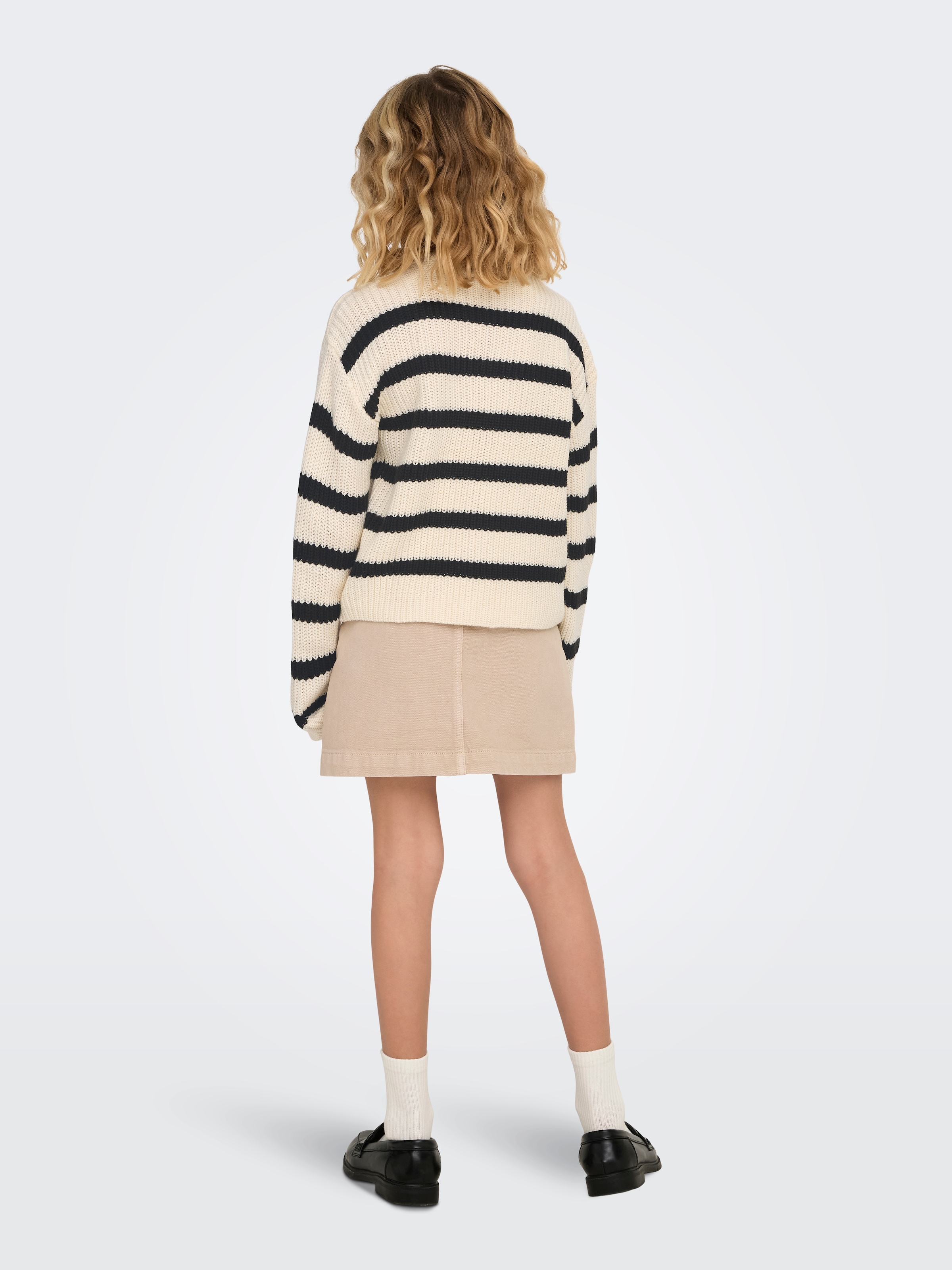 KIDS ONLY Strickpullover »KOGJUSTY L/S STRIPE PULLOVER KNT NOOS«