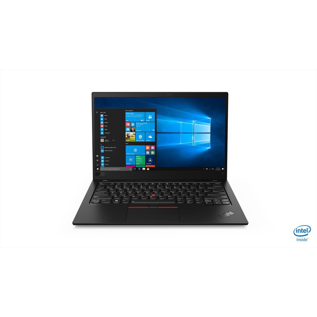 Lenovo Notebook »ThinkPad X1 Carbon Gen. 7 LTE«, / 14 Zoll, Intel, Core i5, 16 GB HDD, 512 GB SSD
