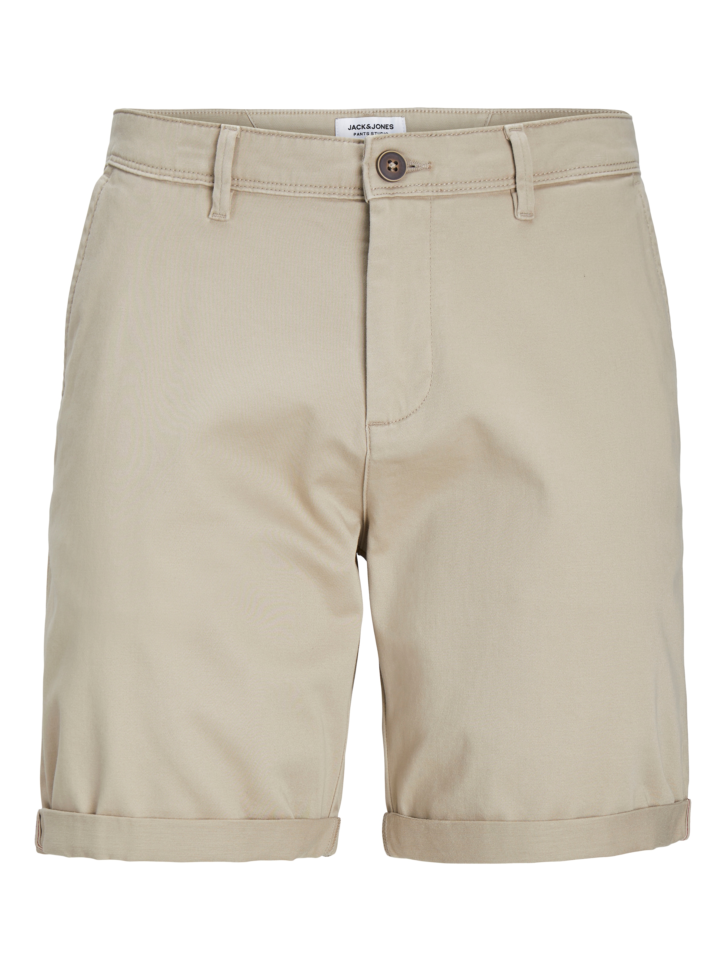 Jack & Jones PlusSize Short en chino »JPSTBOWIE JJSHORTS SOLID SN  PLS«  avec revers
