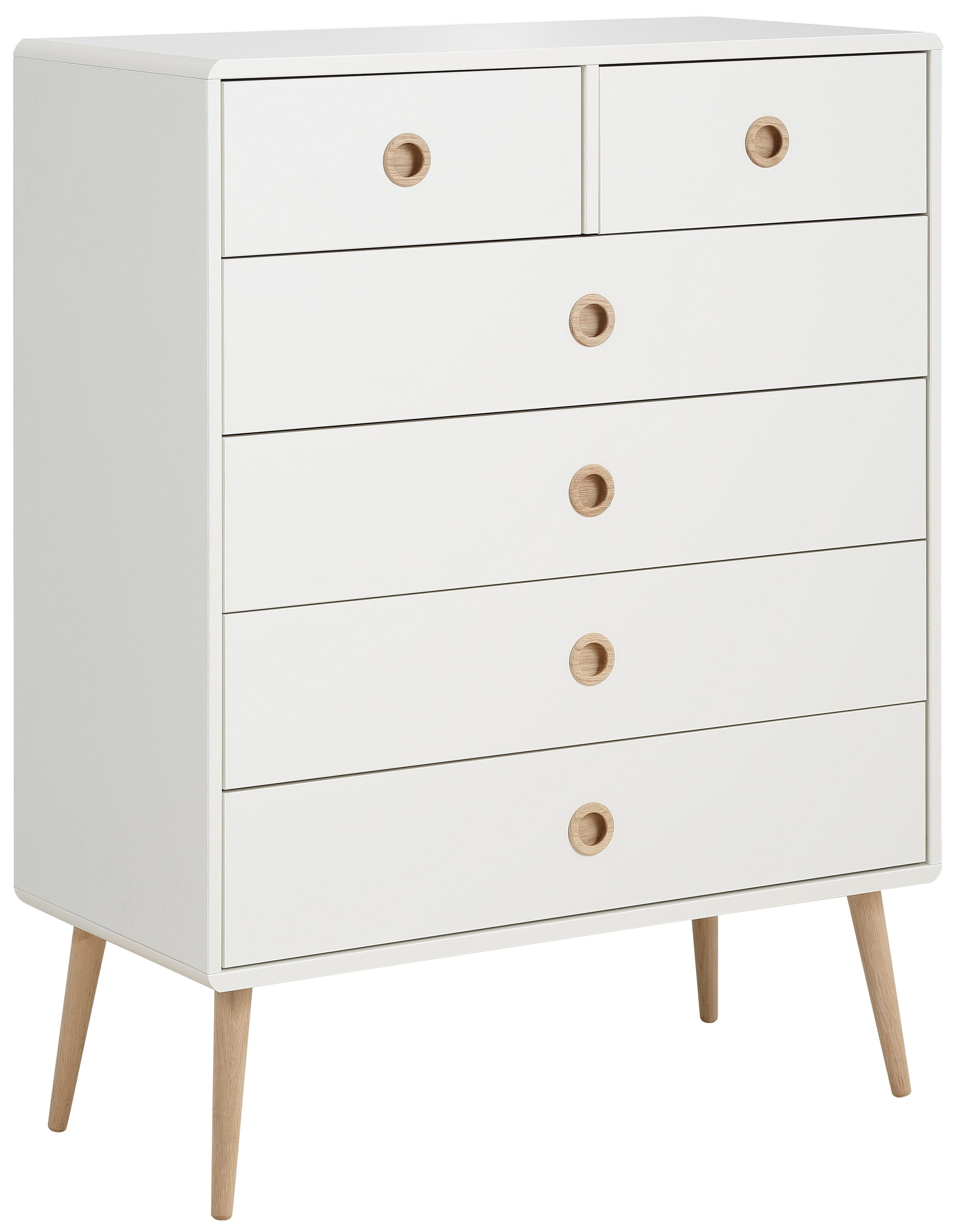 Image of Home affaire Kommode »Softline«, im Retro Look, Breite 81,5 cm bei Ackermann Versand Schweiz