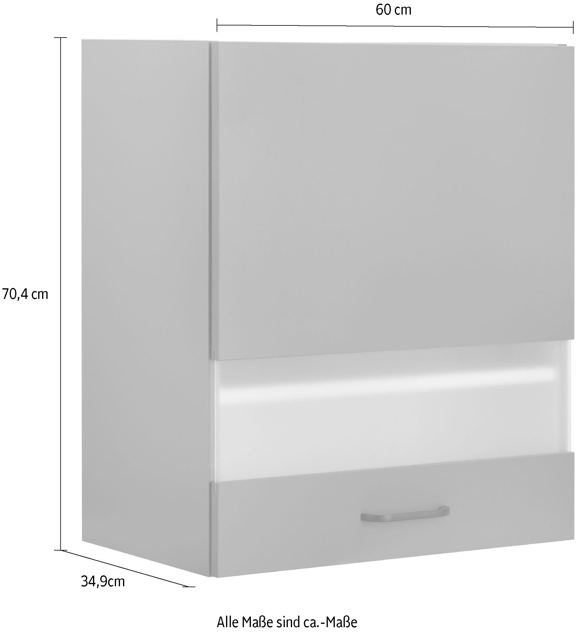 OPTIFIT Glashängeschrank »Elga«, mit Soft-Close-Funktion und Metallgriff, Breite 60 cm