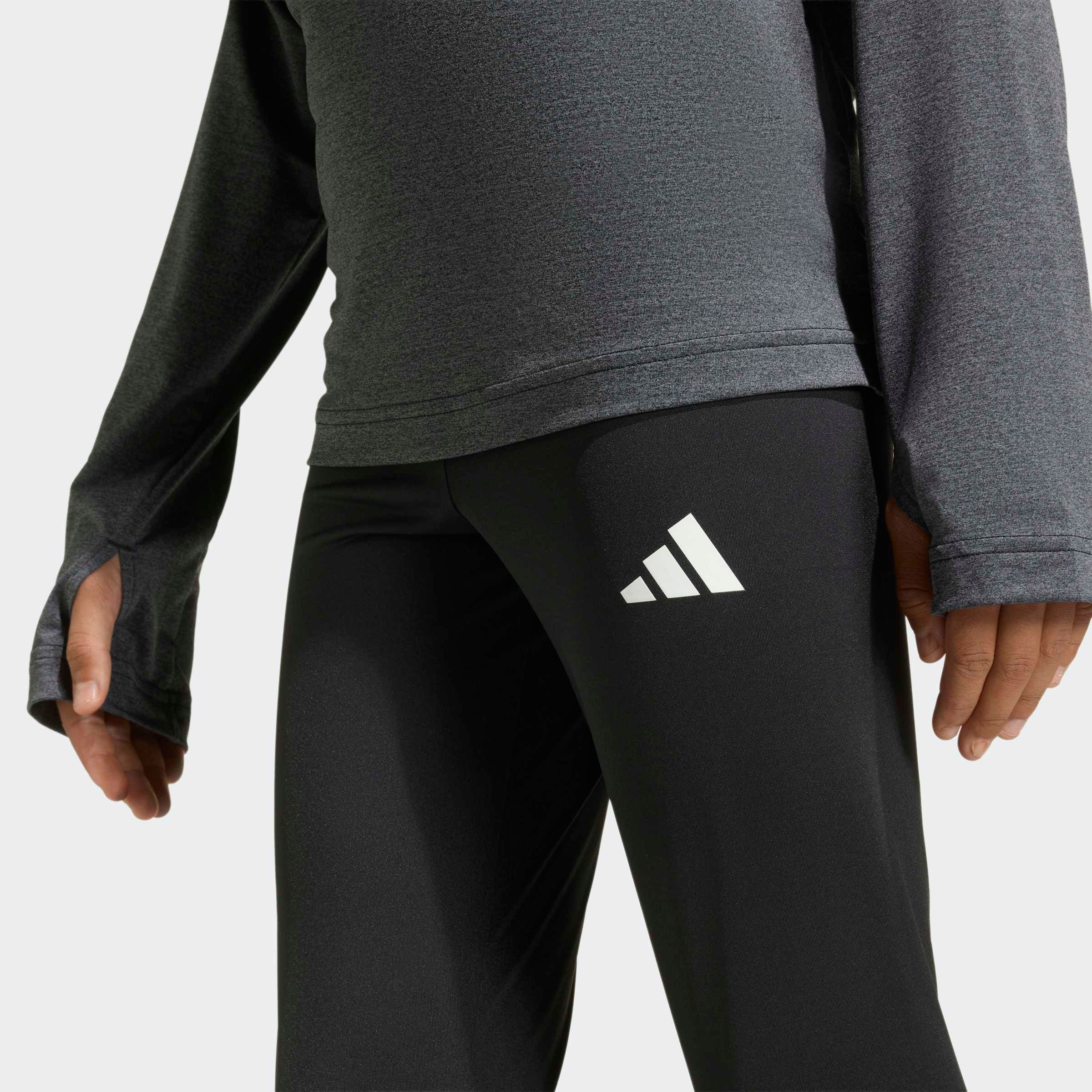 adidas Sportswear Caleçon d'entraînement »TRAIN ESSENTIALS 3-STREIFEN LEGGINGS«  pour enfants, avec technologie climacool®, en polyester et élasthanne