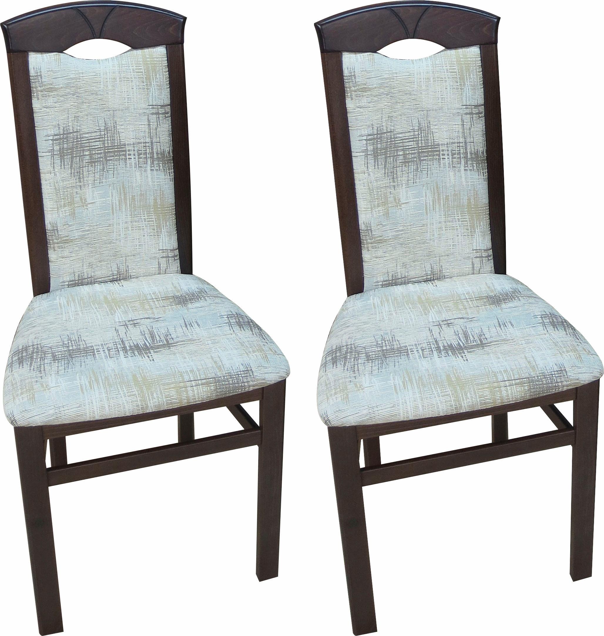 Home affaire 4-Fussstuhl, (Set), 2 St., Struktur
