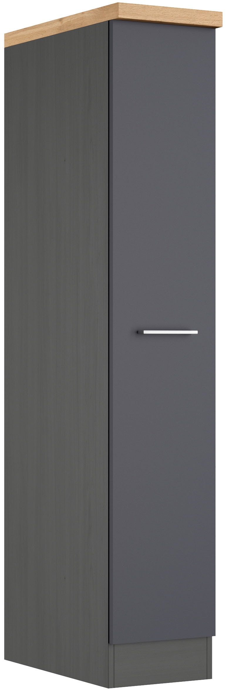 Image of KOCHSTATION Apothekerschrank "KS-Milan" Apothekerschrank 30 cm, matte oder hochglänzende Fronten