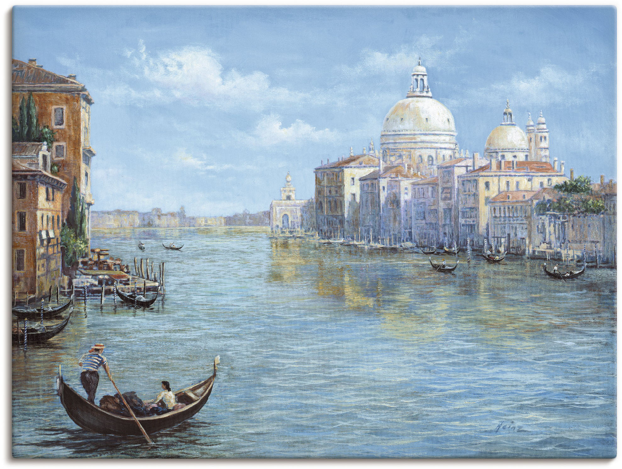 Artland Glasbild »Venedig«, Italien, (1 St.), in verschiedenen Grössen  acheter confortablement
