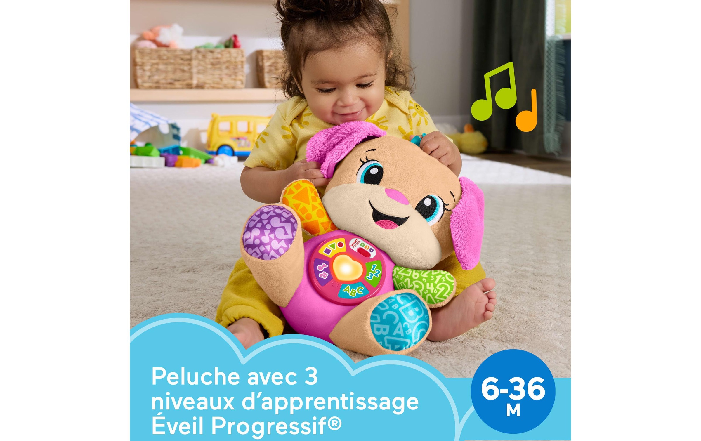 Fisher-Price® Plüschfigur »Lernspass Hundefreundin«