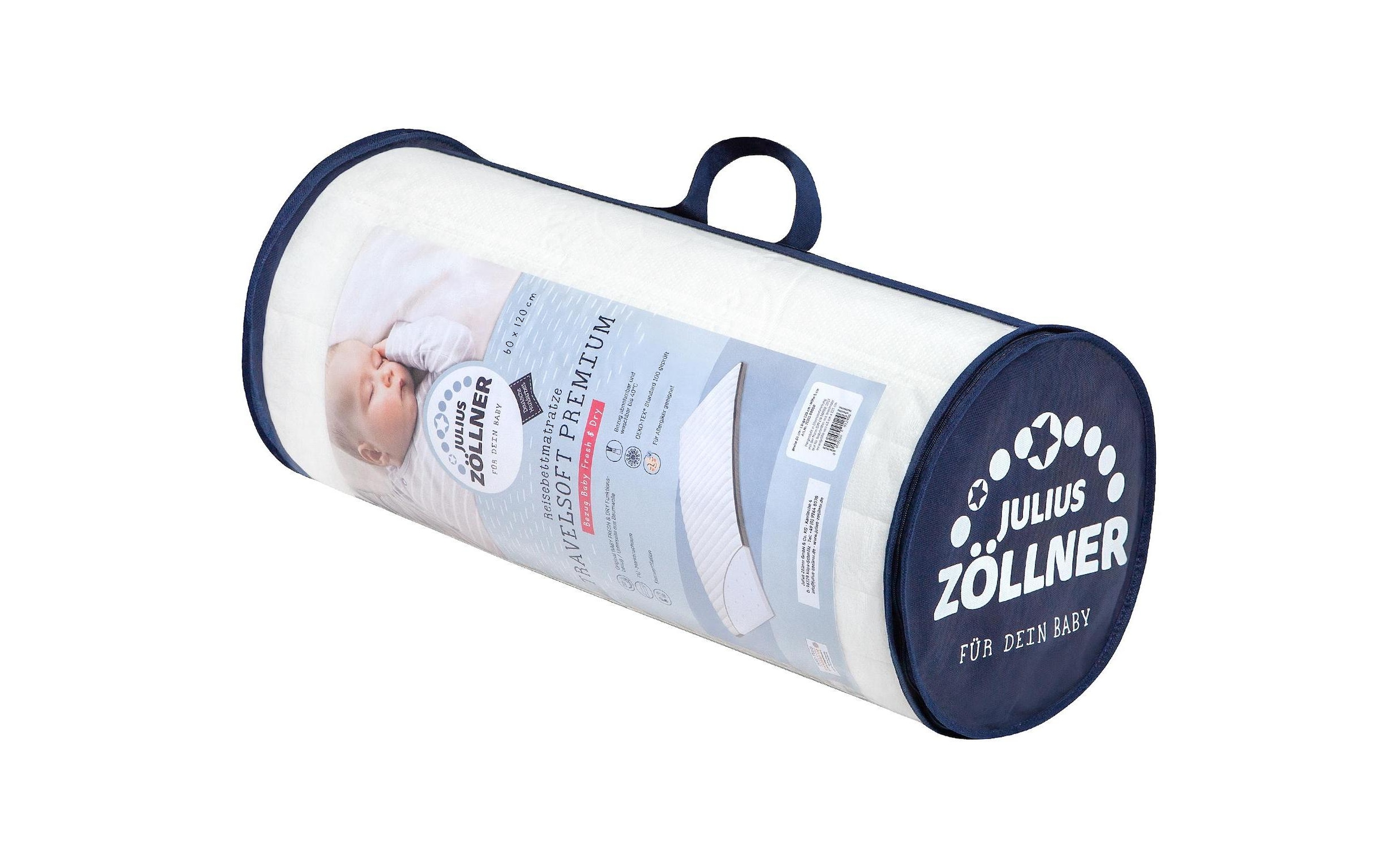 Julius Zöllner Babymatratze »Travelsoft Premium 60 x 120 cm Wiss«, 5 cm hoch, (1 St.)