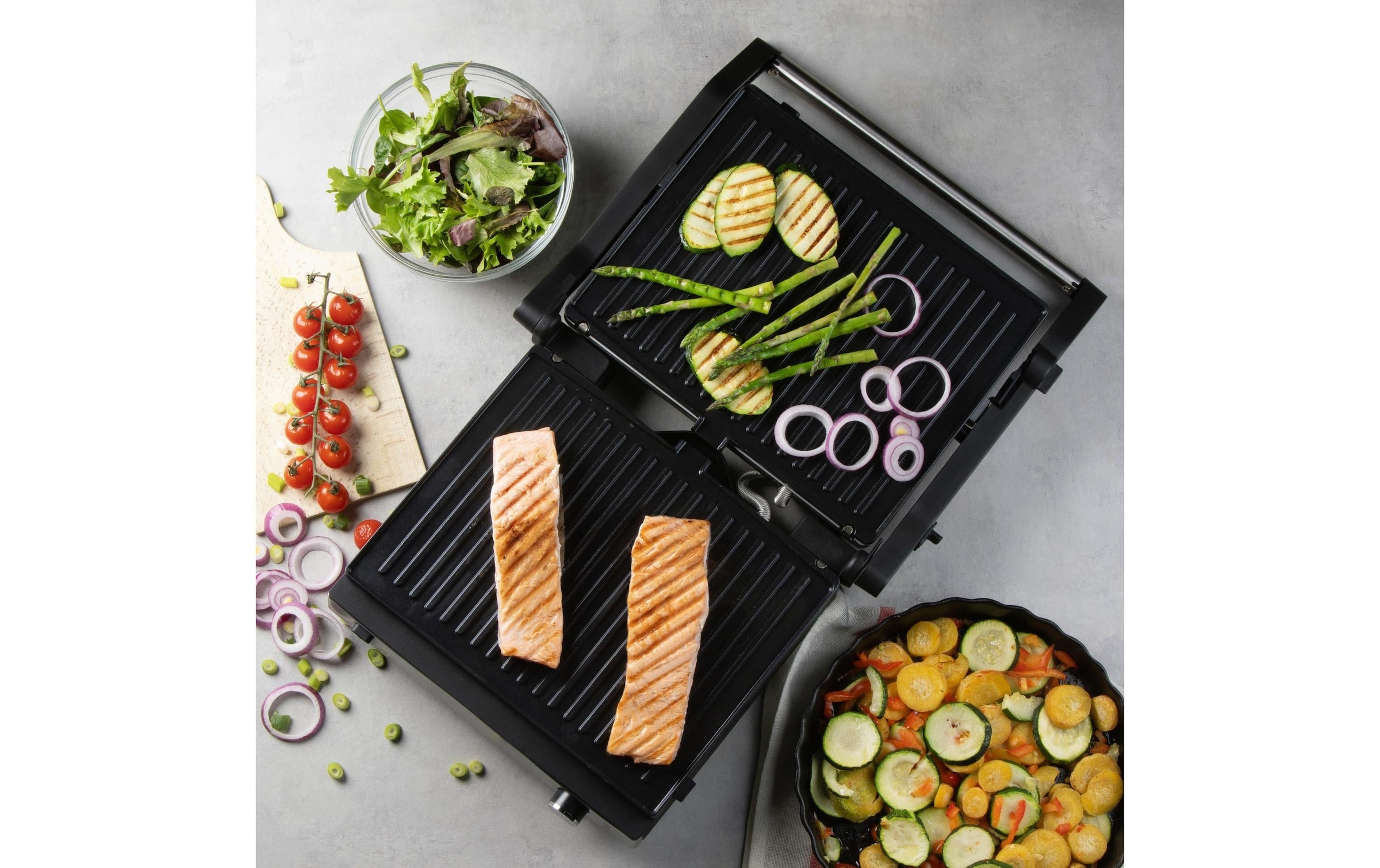 Domo Kontaktgrill »DO9287G 1800 W« 1800 W
