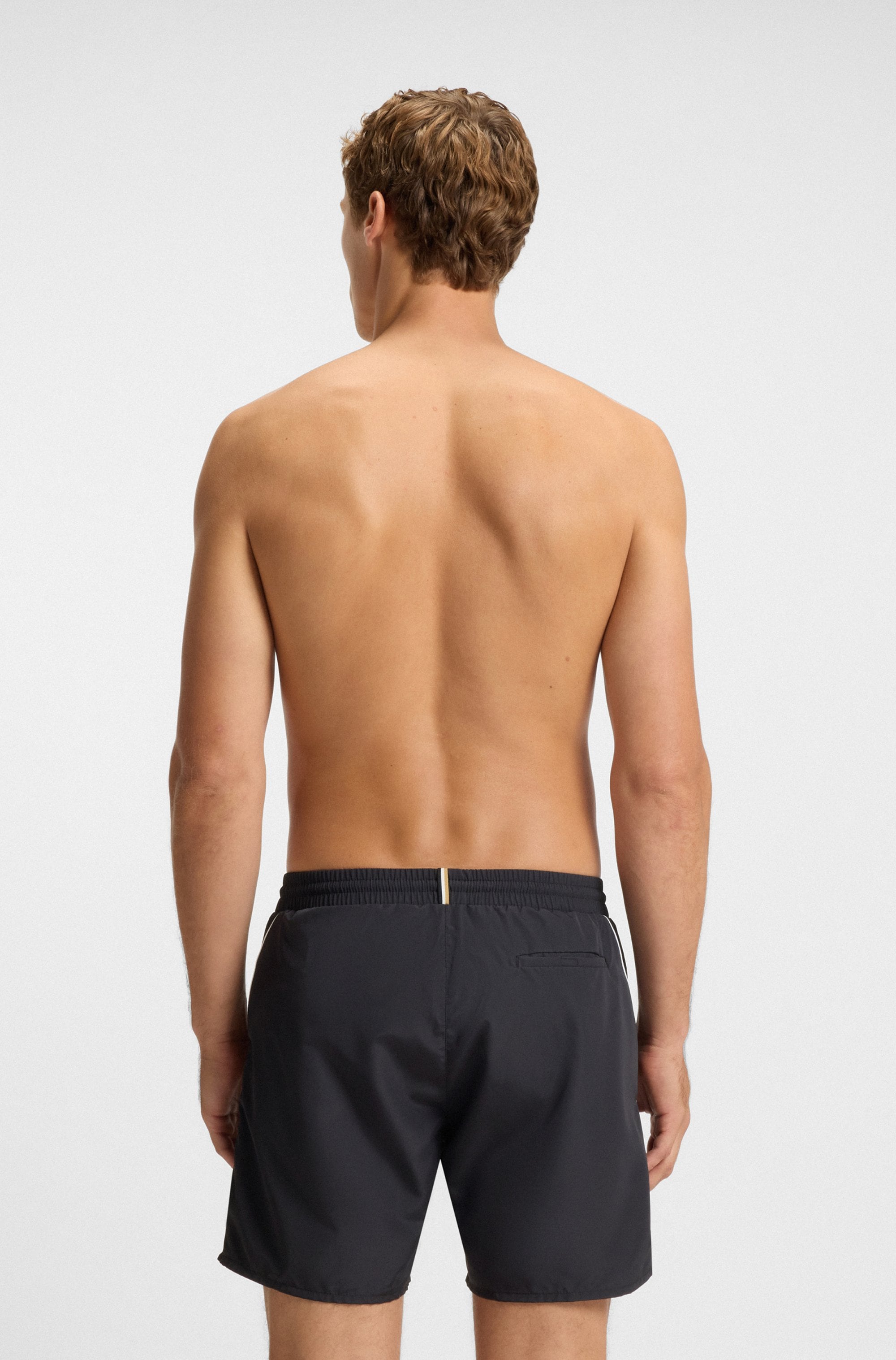 BOSS Short de bain »Starfish« mit Kontraststreifen