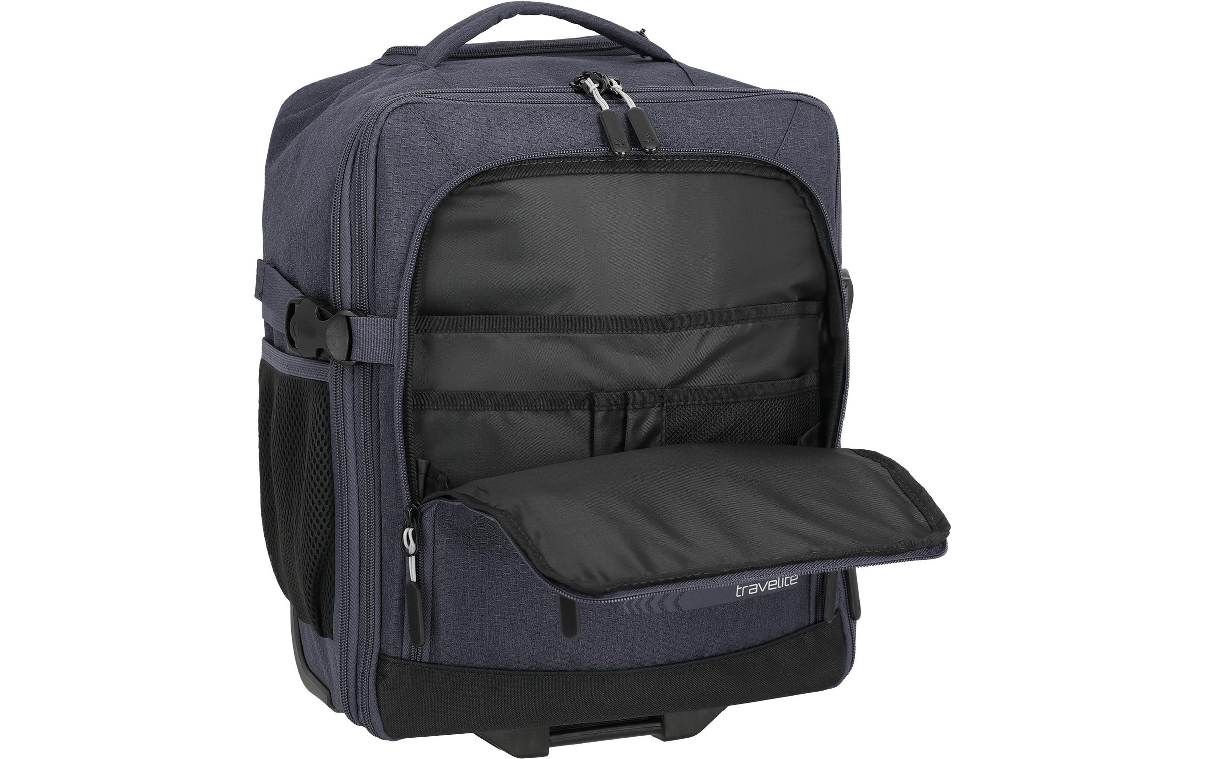 travelite Trolley »Kick Off Backpack 28 l« 28 litre 2 Rollen Matériaux résistants