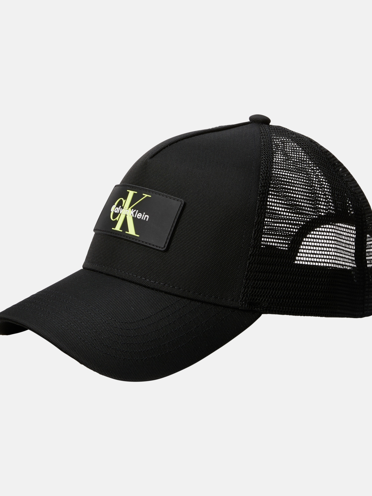 Calvin Klein Baseball Cap »LG SL PTCH BLL NYL M«, Mit festem Schirm