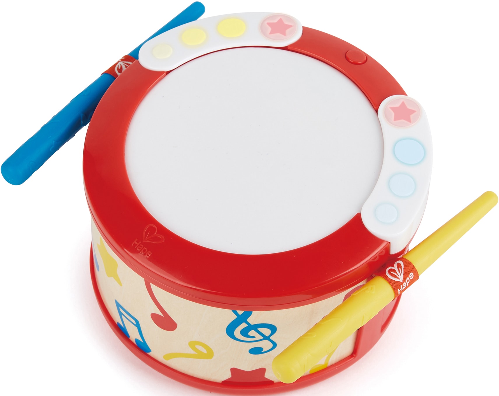 Hape Spielzeug-Musikinstrument »Lern-Spiel-Trommel«, mit Licht & Sound