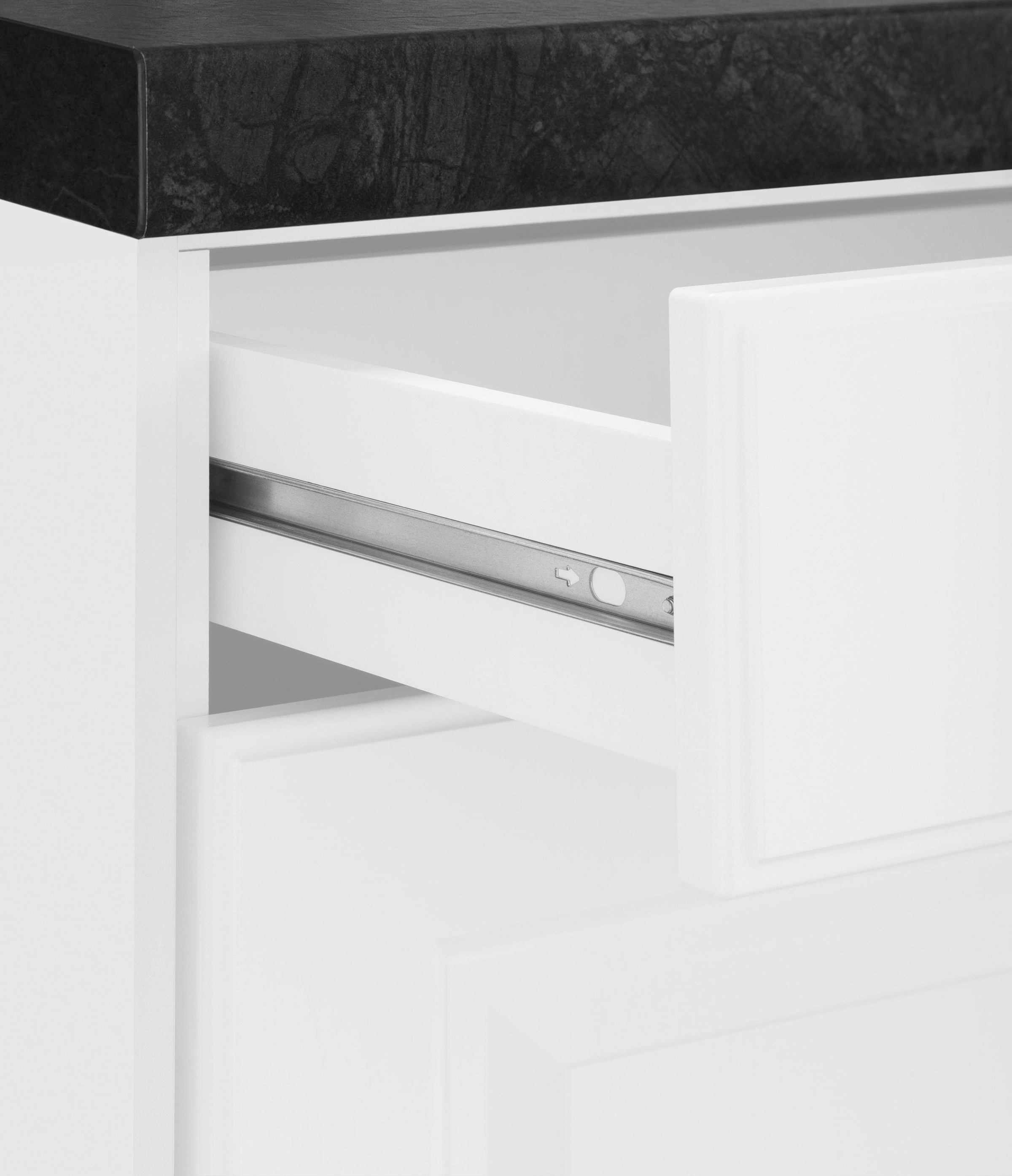 wiho Küchen Unterschrank »Erla« 100 cm breit mit Kassettenfront