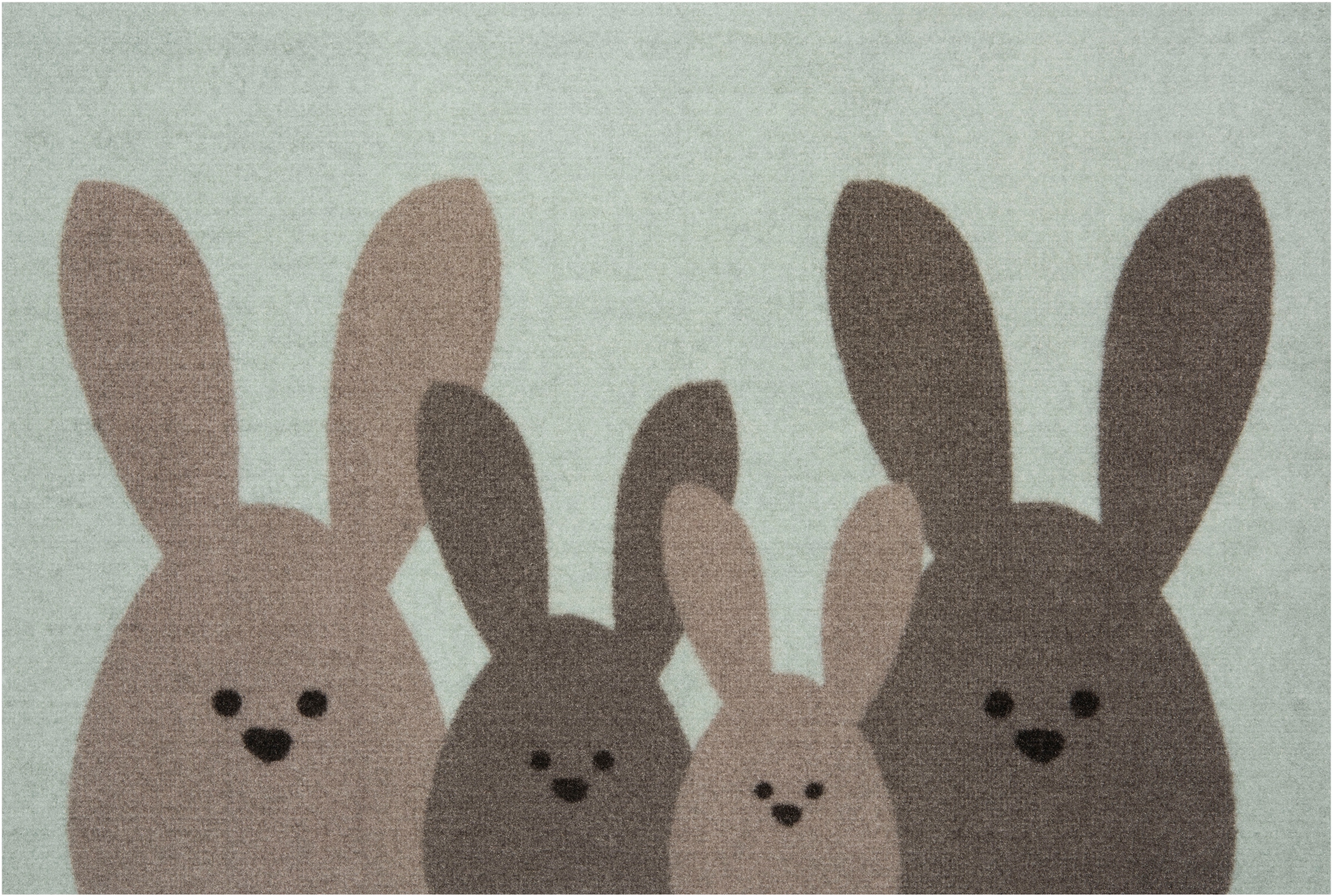 HANSE Home Fussmatte »Bunny Family«, rechteckig, Schmutzfangmatte, In-&  Outdoor, Rutschfest, Waschbar, Türmatte, Ostern günstig kaufen