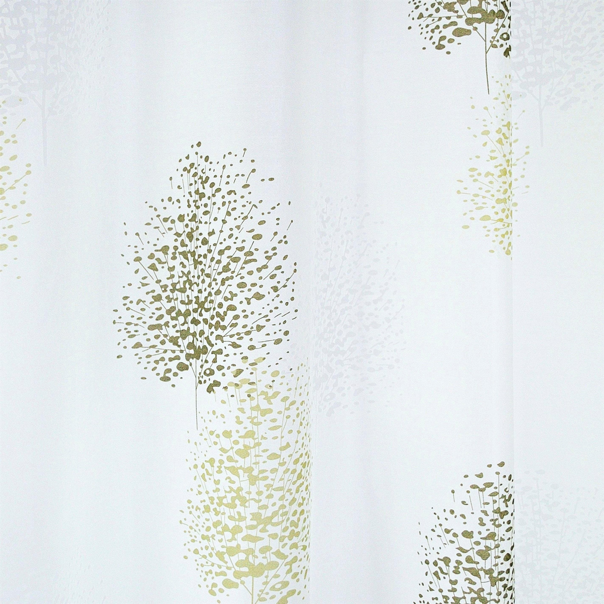 Viskose-Polyester Ausbrenner, (1 günstig! Vorhang St.), halbtransparent, »Belinda«, Gardine, bedruckt, Kutti