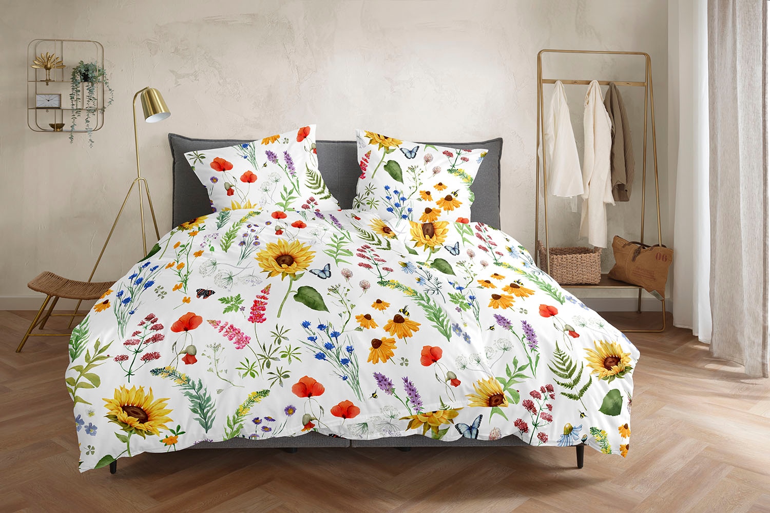 Primera Linge de lit »Renforce-Bettwäsche Flowerbee« 2