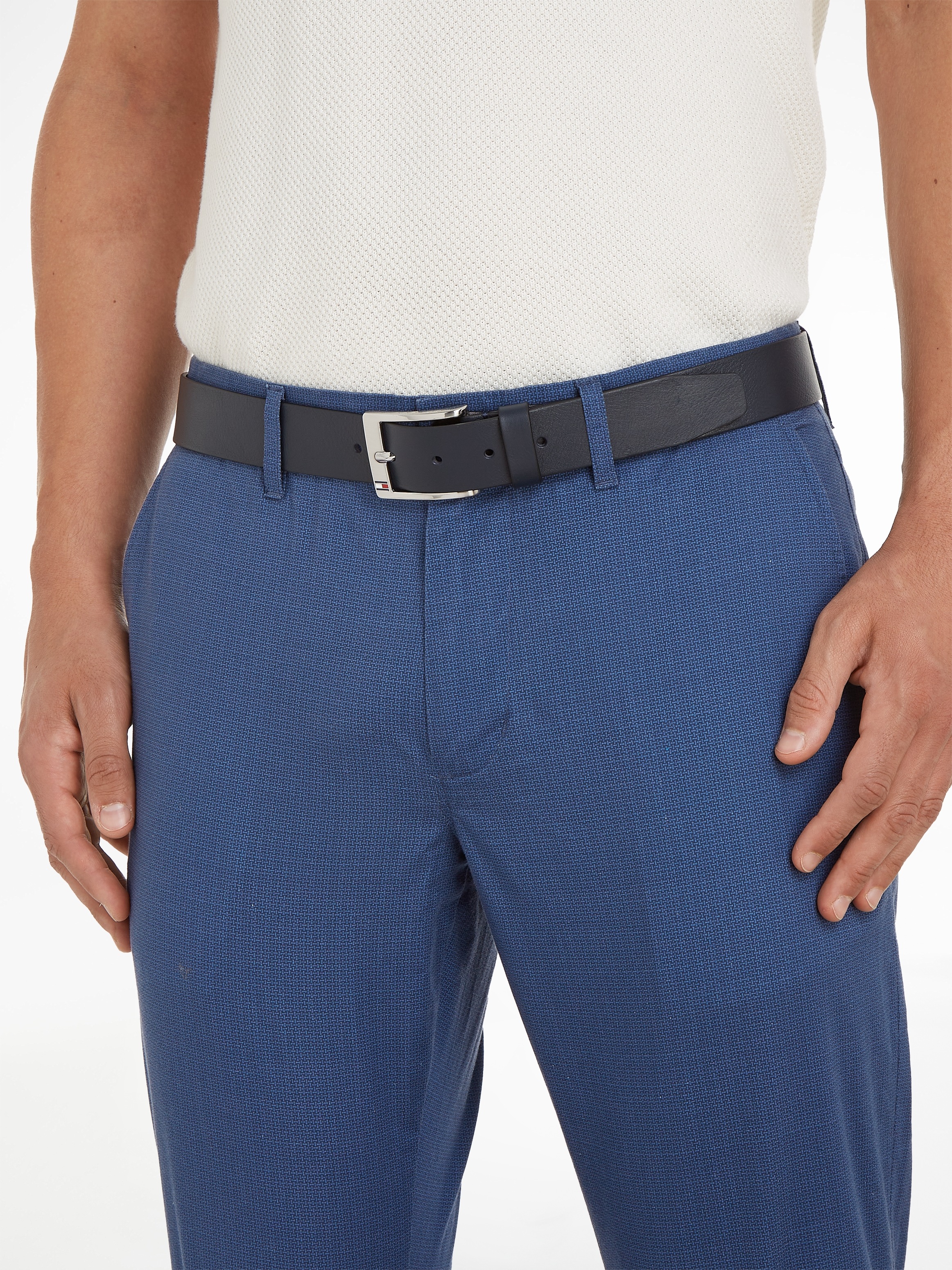 Tommy Hilfiger Ledergürtel »New Aly Belt«, mit quadratischer Logo-Metallschnalle