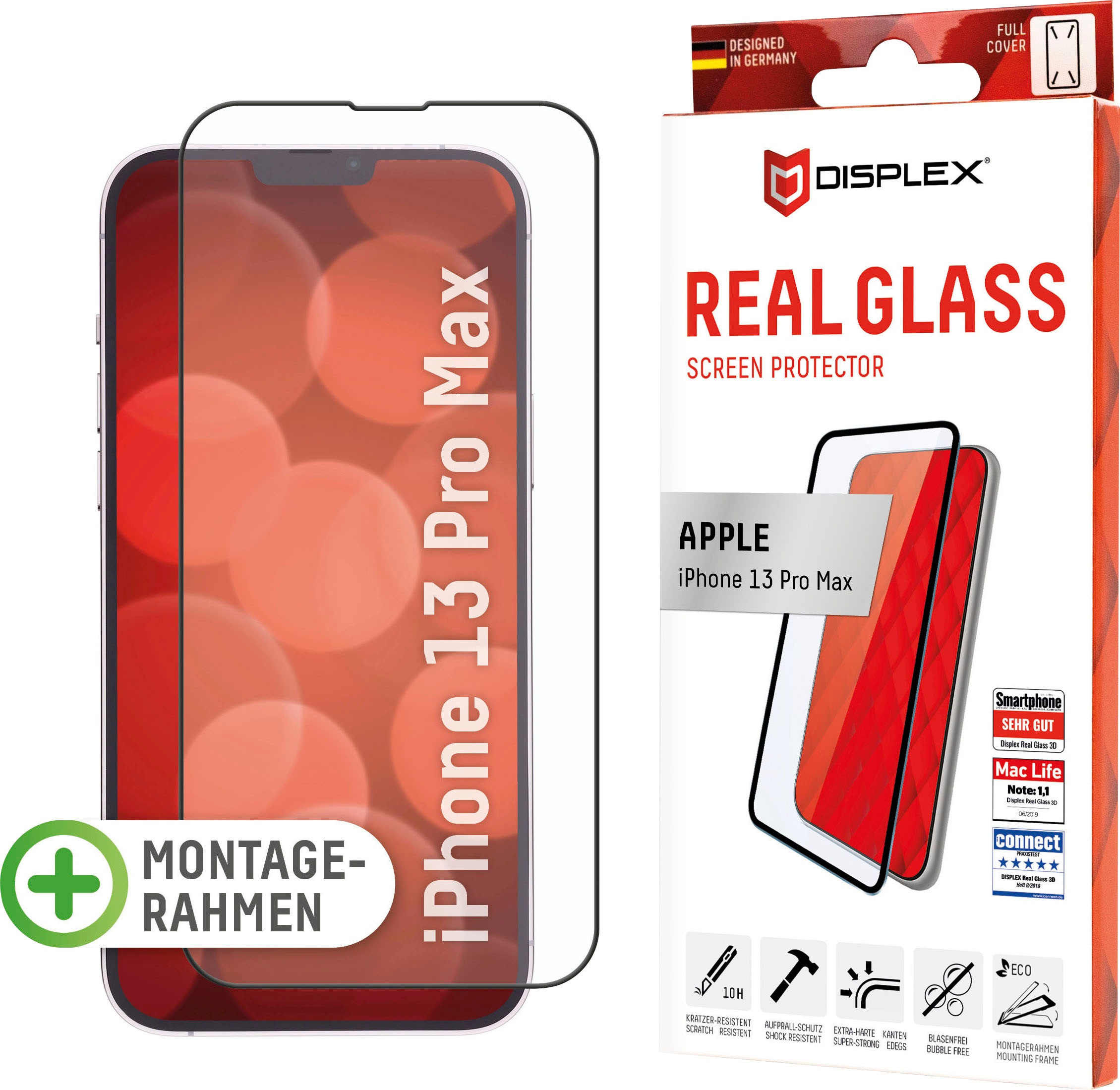 Image of Displex Displayschutzfolie »DISPLEX Real Glass FC für iPhone 13 Pro Max« bei Ackermann Versand Schweiz