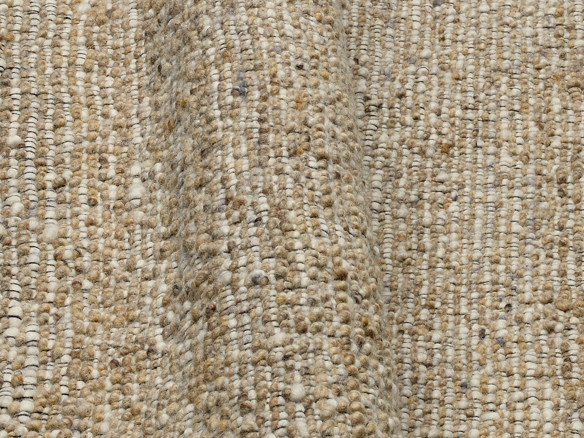 OCI DIE TEPPICHMARKE Tapis en laine »COUNTRY HANDWEB« Rectangulaire 12 mm Höhe 95 % laine, tissé main, fibres naturelles, tapis réversible, salon