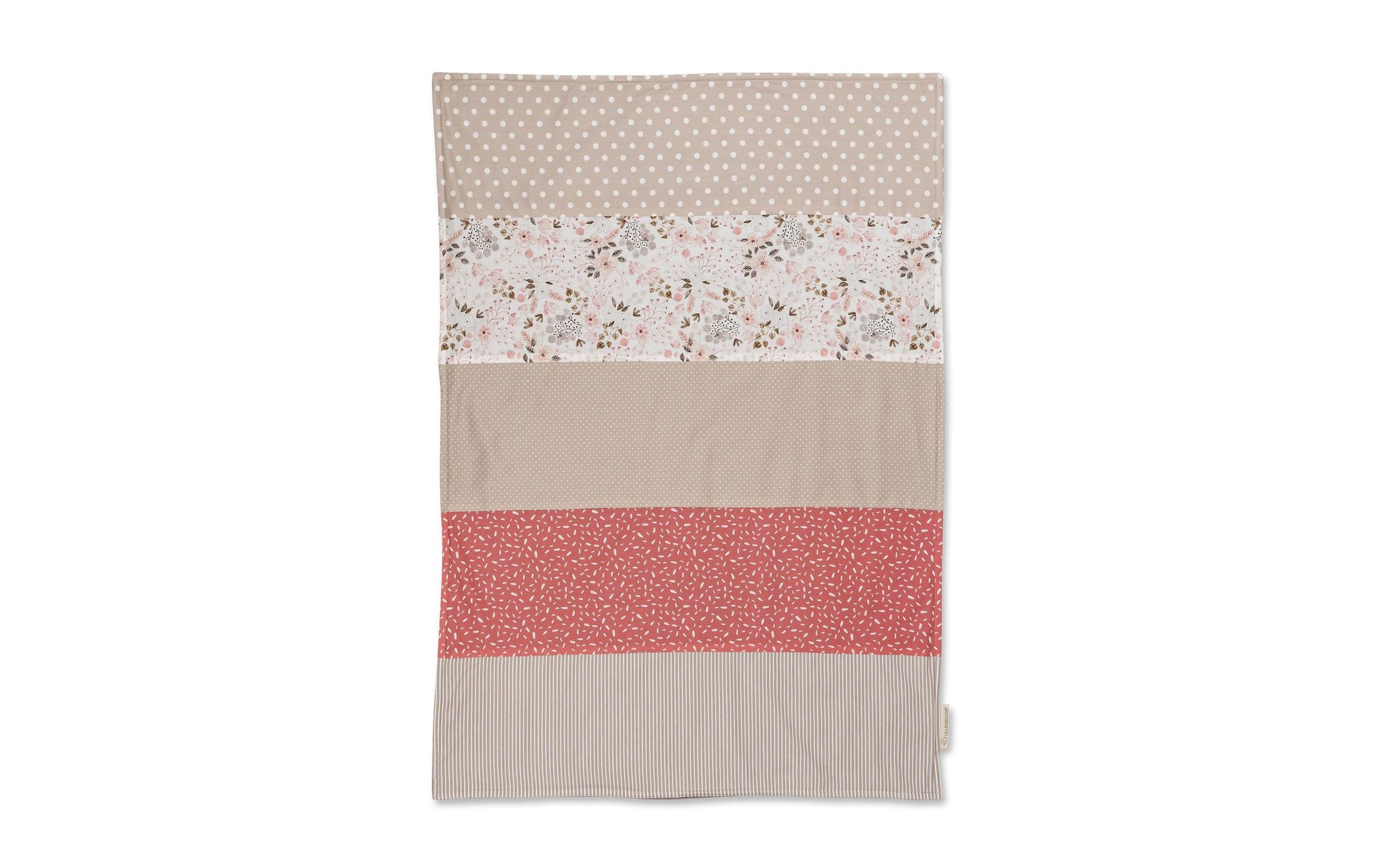 ULLENBOOM ® Wohndecke »Rosa Blüten 70 x 100 cm«