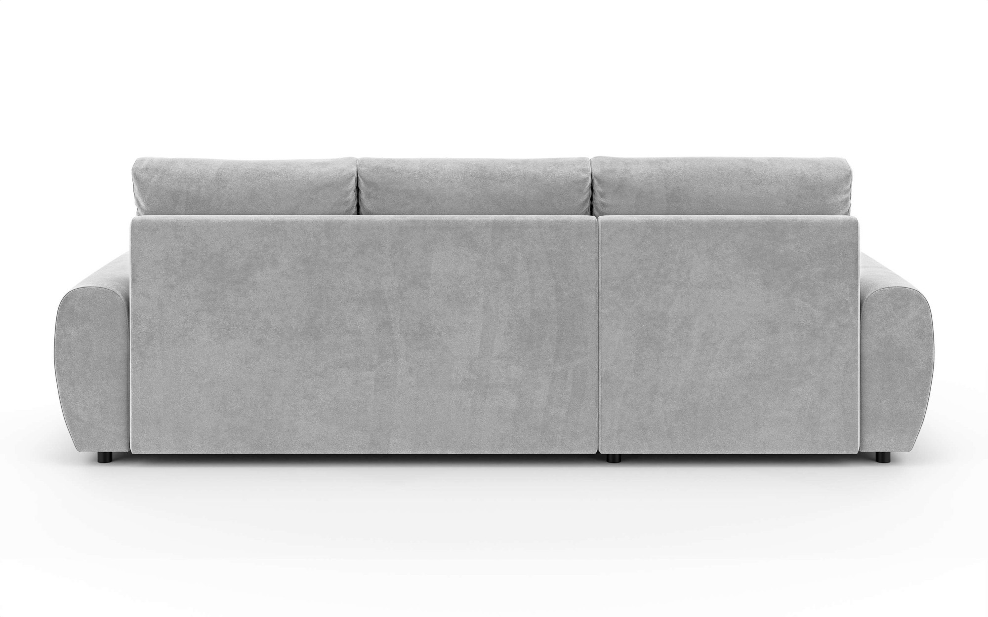 INOSIGN Ecksofa »HAVERHILL Schlafsofa mit Bettkasten, Masse B/H/T: 237/89/166 cm«, L-Form mit Recamiere links oder rechts bestellbar, Wellenunterfederung