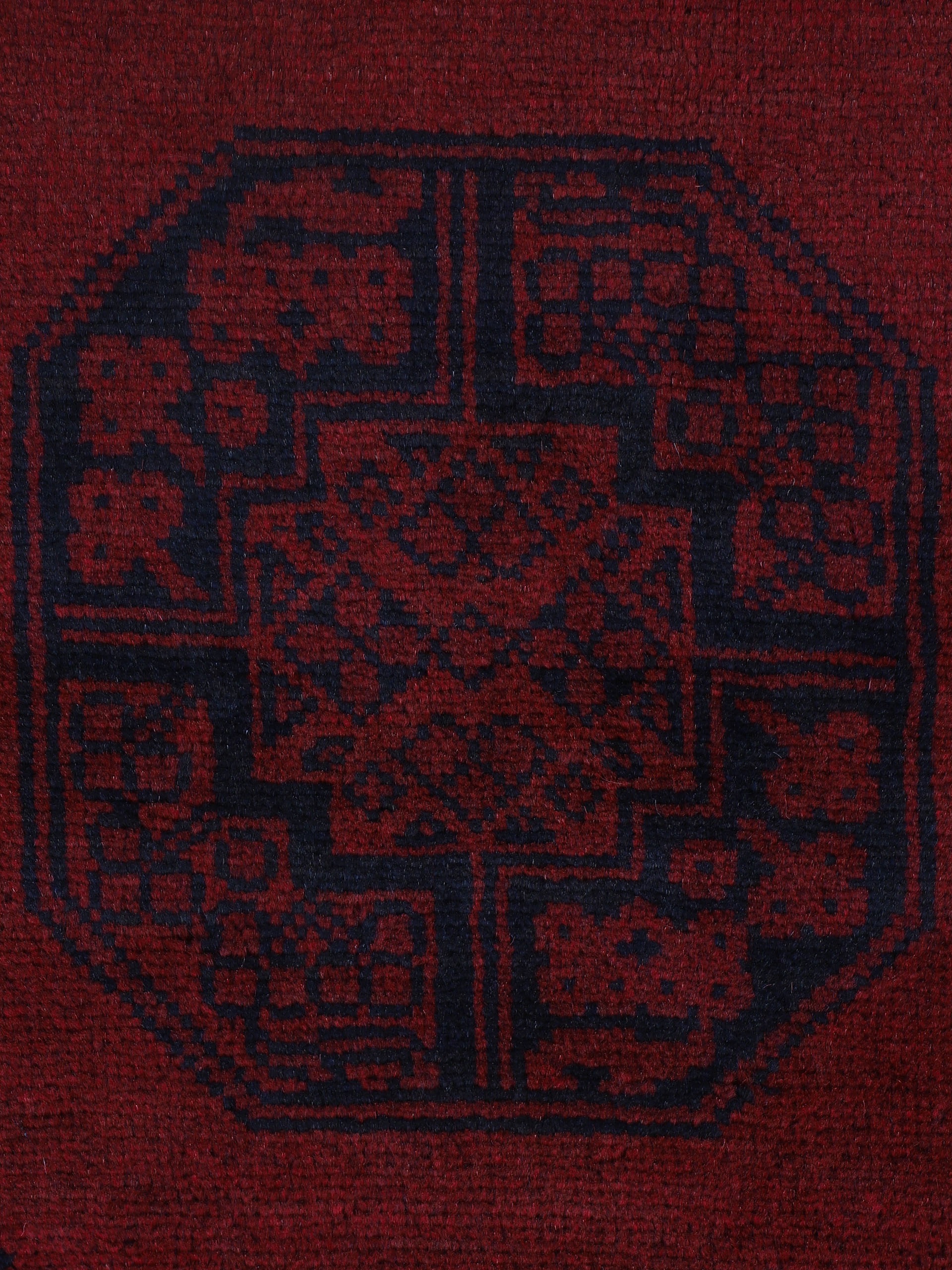Woven Arts Orientteppich »Afghan Akhche«, rechteckig, 10 mm Höhe, handgeknüpft, reine Wolle für ein warmes Raumklima