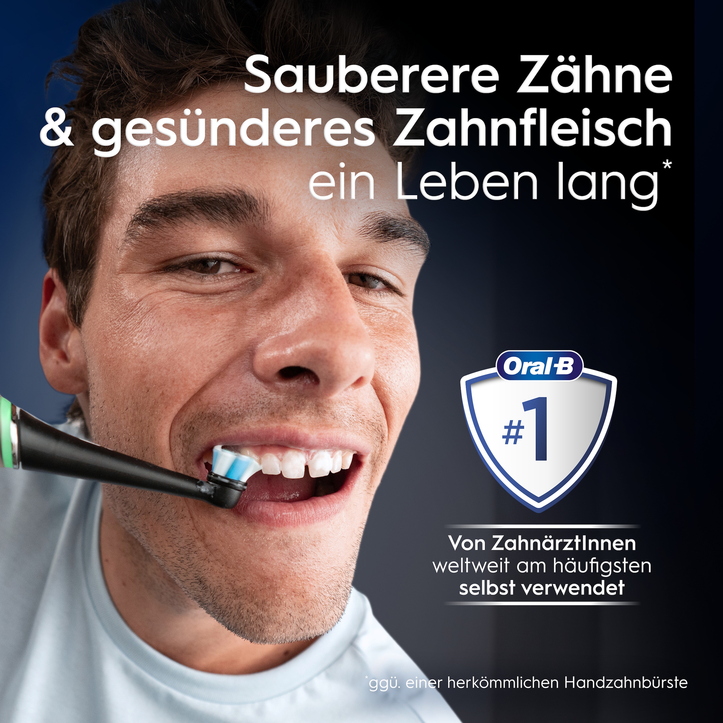 Oral-B Brosse à dents électrique »iO Series 10« 1 cuis Aufsteckbürsten inkl. 1 Aufsteckbürste, iO Sense Schnellladestation, Lade-Reise-Etui