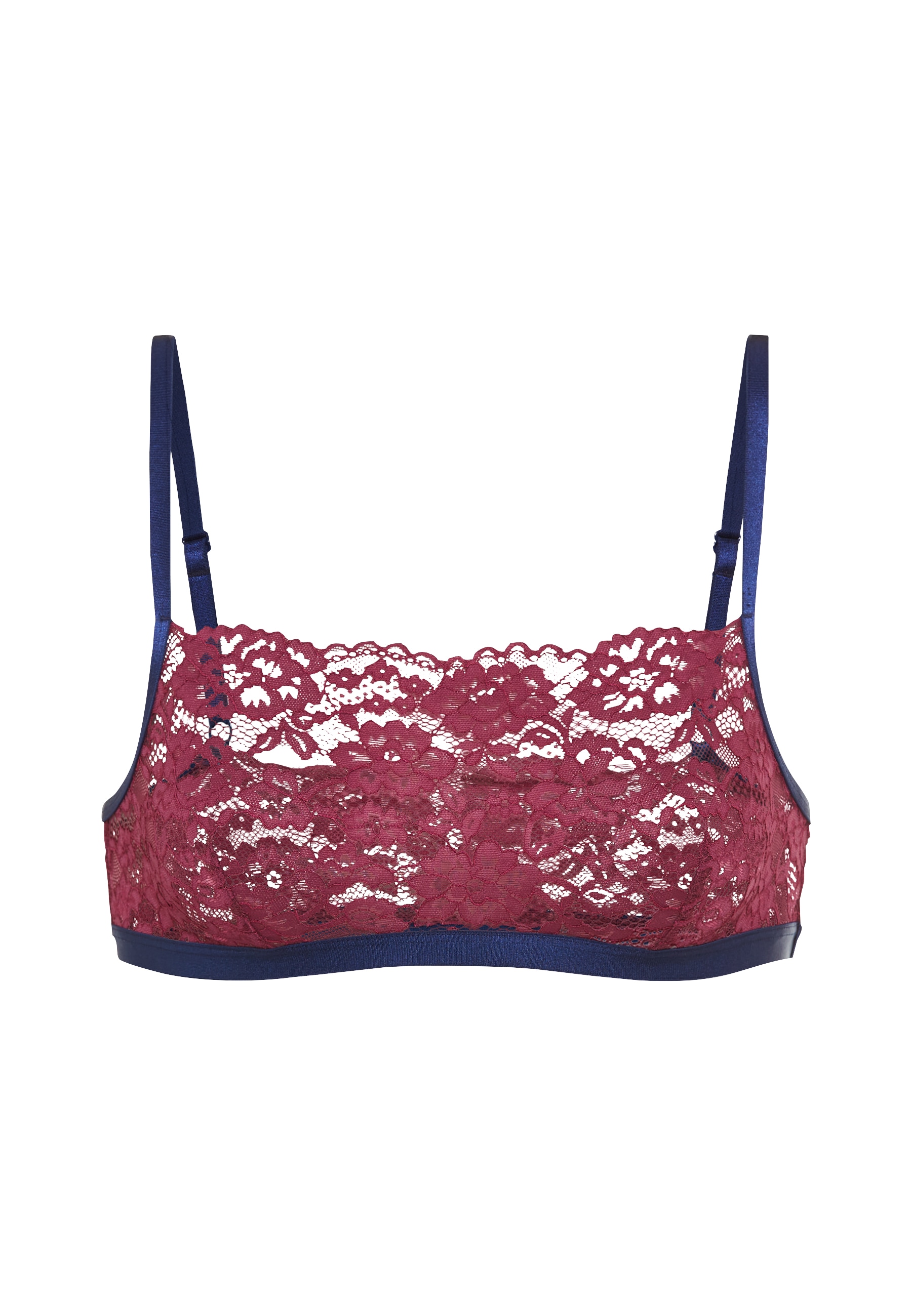 LSCN by LASCANA Bustier, mit glänzendem Bündchen