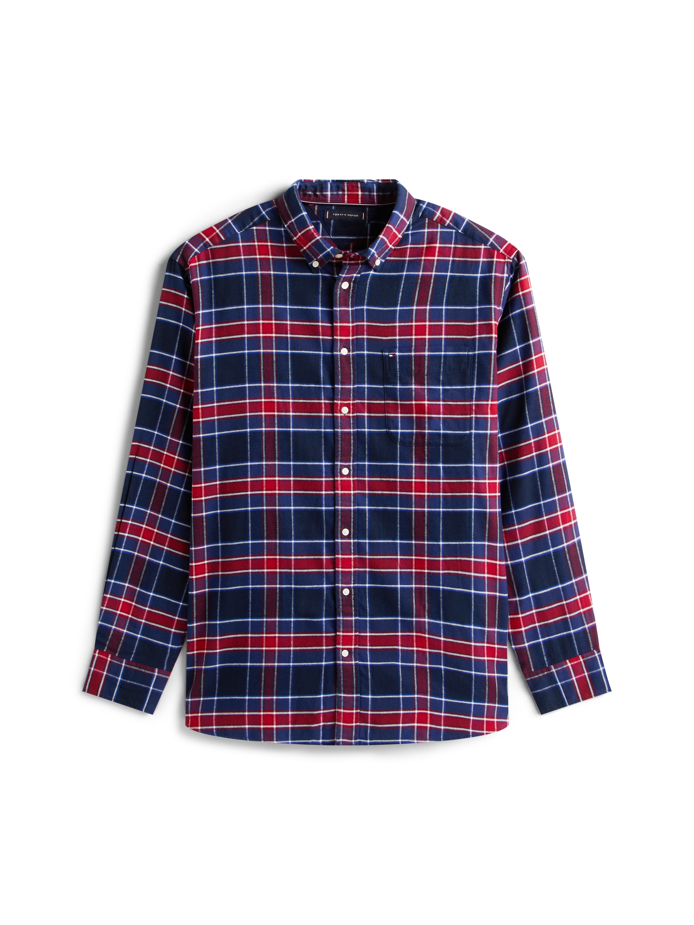 Tommy Hilfiger Big & Tall Flanellhemd »FLANNEL TARTAN CHECK«, Grosse Grössen