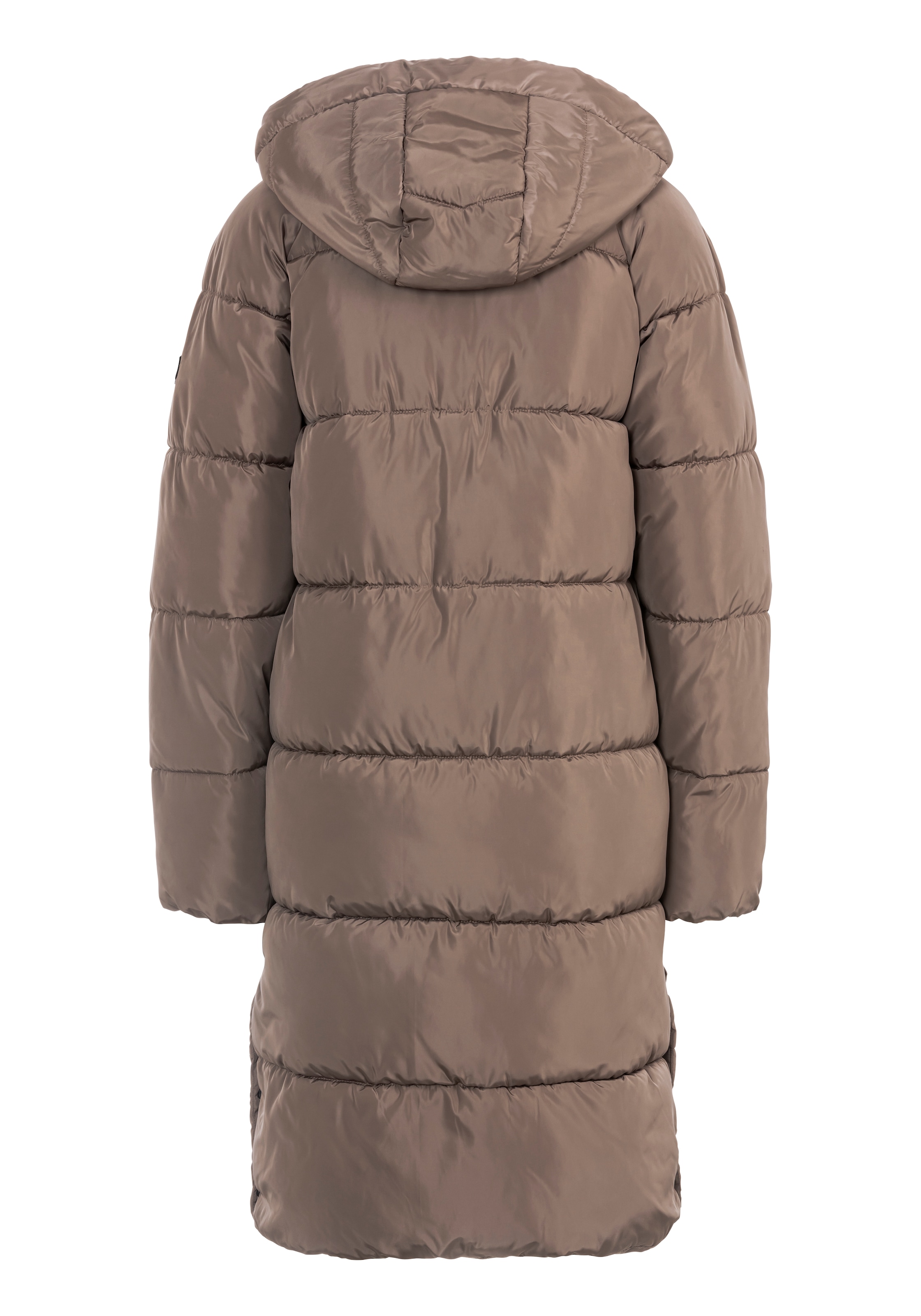 ONLY Steppmantel »ONLAMAND LONG PUFFER COAT CS OTW«, mit Kapuze und praktischem 2-Wege Reissverschluss