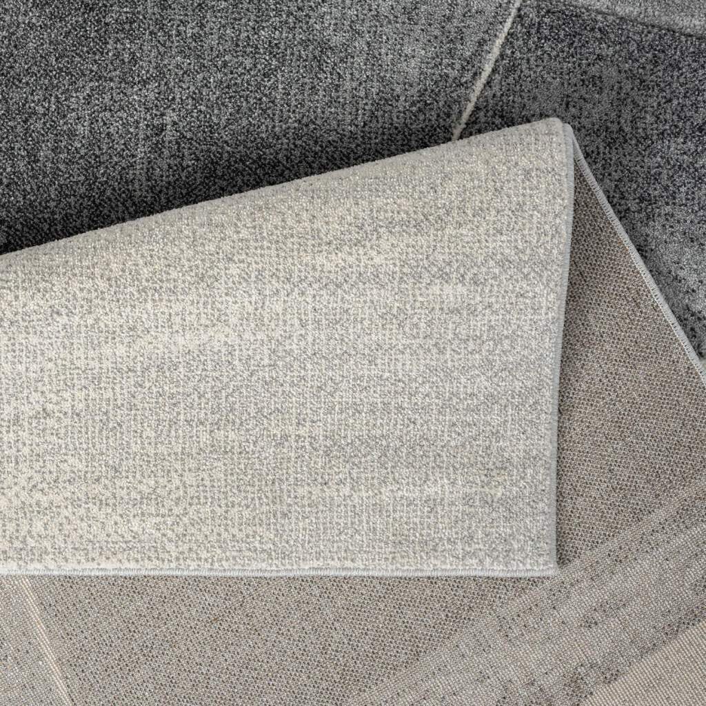 Carpet City Teppich »BONITO 9053«, rechteckig, 11 mm Höhe, Läufer, Flachflor, Hochtief-Muster/ 3D-Effekt, Geo-Muster, Wohnzimmer