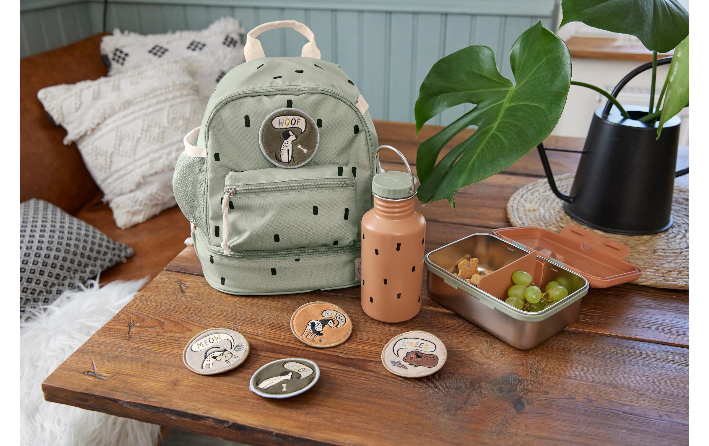 LÄSSIG Lunchbox »Edelstahl Happy« 1 Stk. tlg.