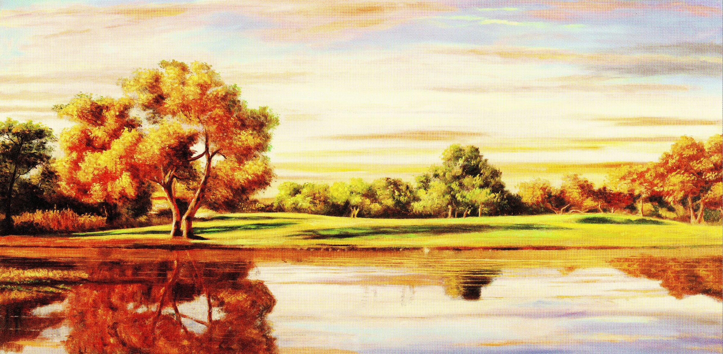 Image of Home affaire Deco-Panel »ANGELO MASERA / Riflessi sul lago«, (100/3/50 cm) bei Ackermann Versand Schweiz