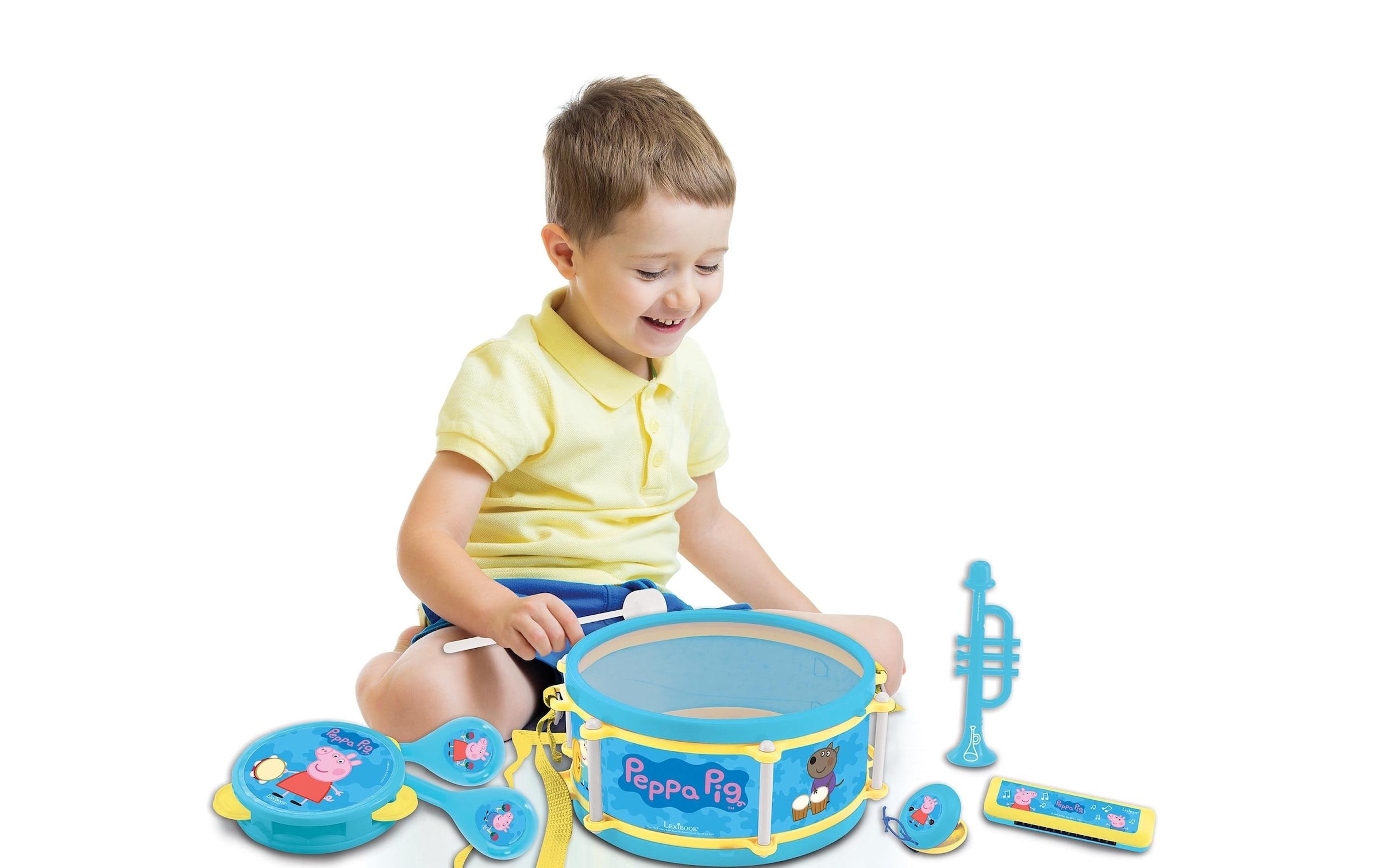 Lexibook® Spielzeug-Musikinstrument »Peppa Wutz 7-teiliges Musikset«