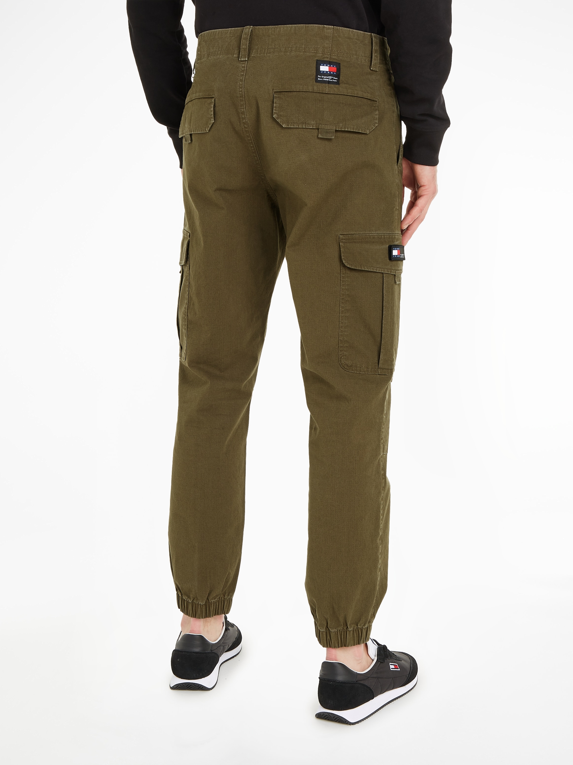 Tommy Jeans Cargohose »TJM ETHAN CARGO«, mit Bündchen